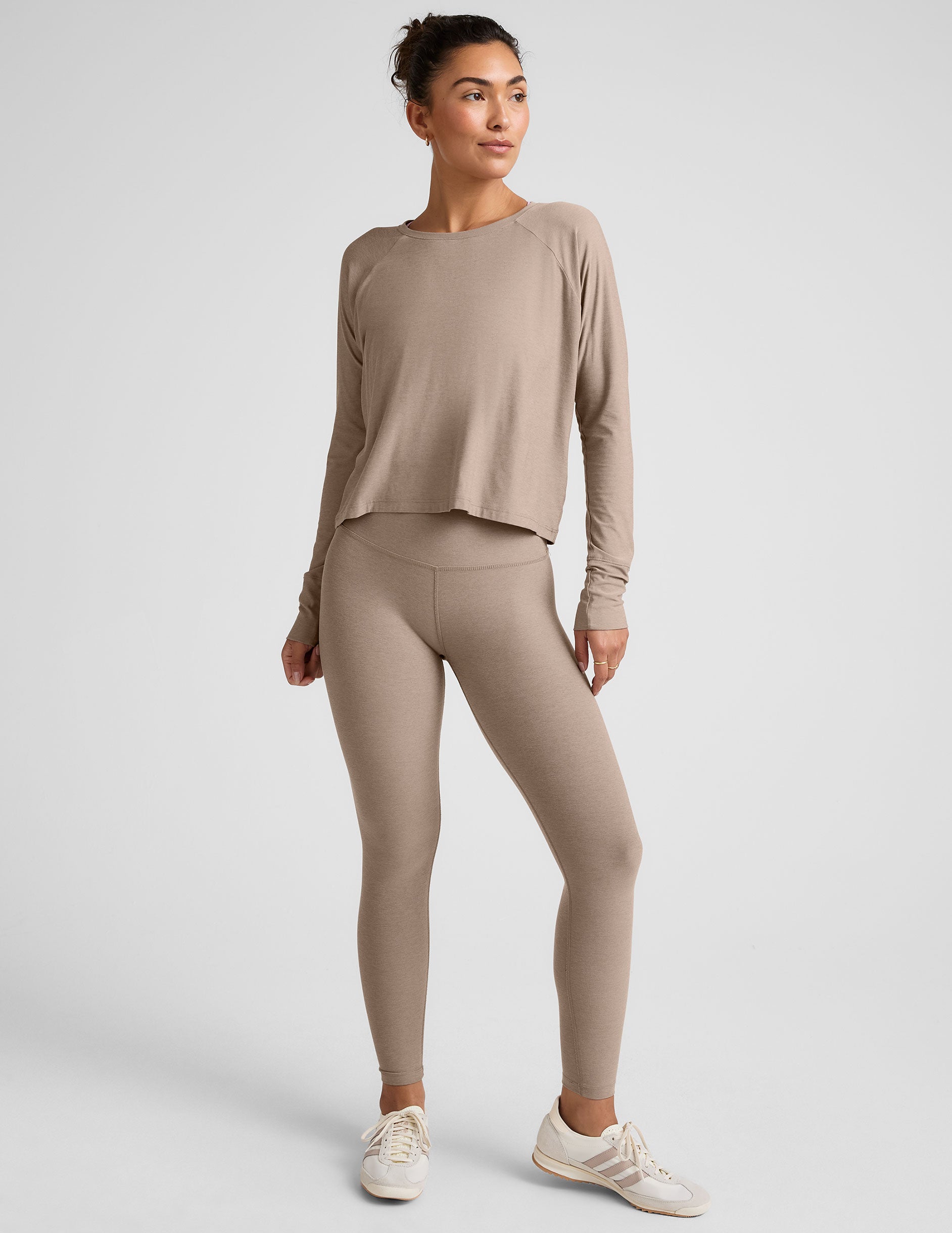 Featherweight Daydreamer Pullover - Birch Heather