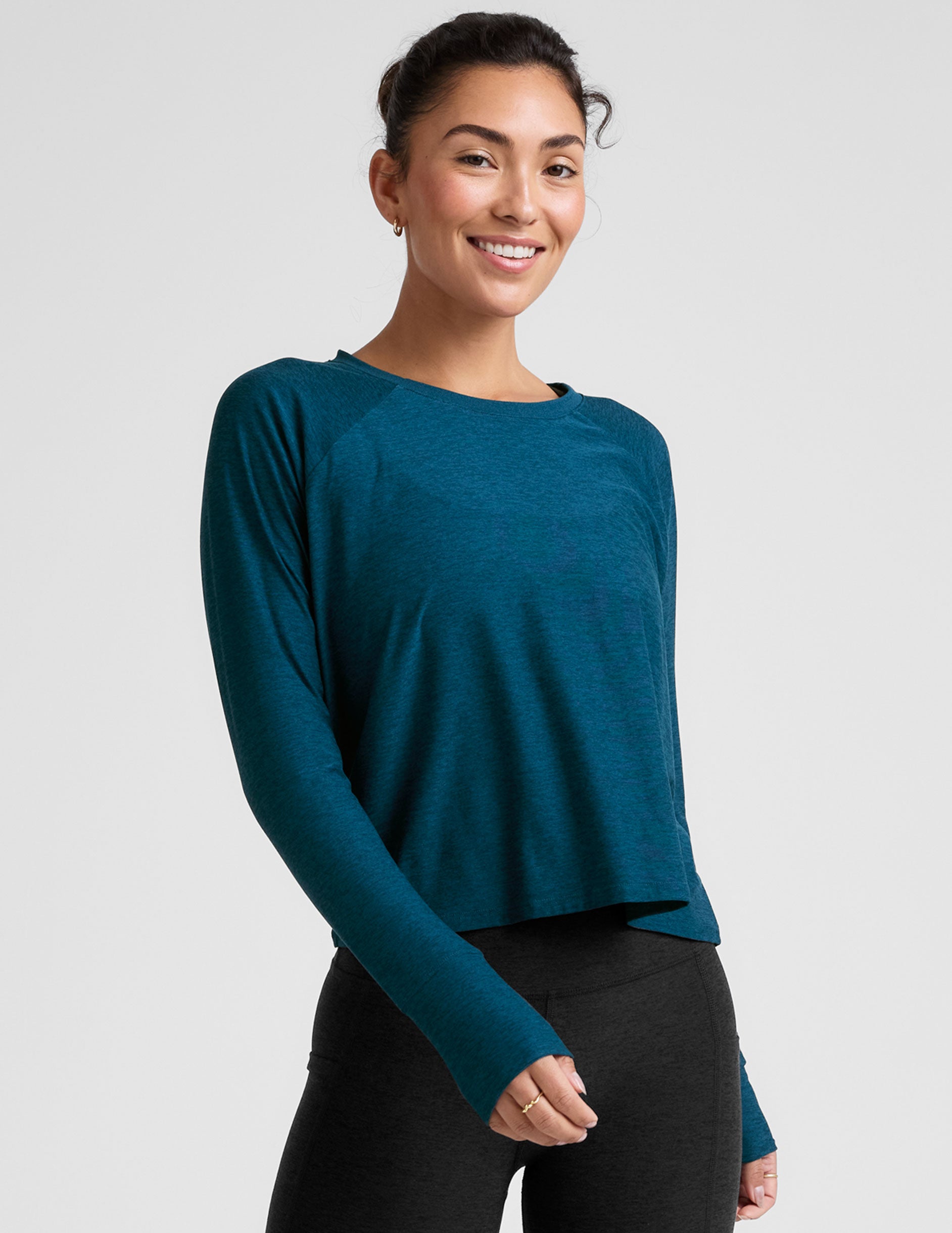Featherweight Daydreamer Pullover - Blue Gem Heather