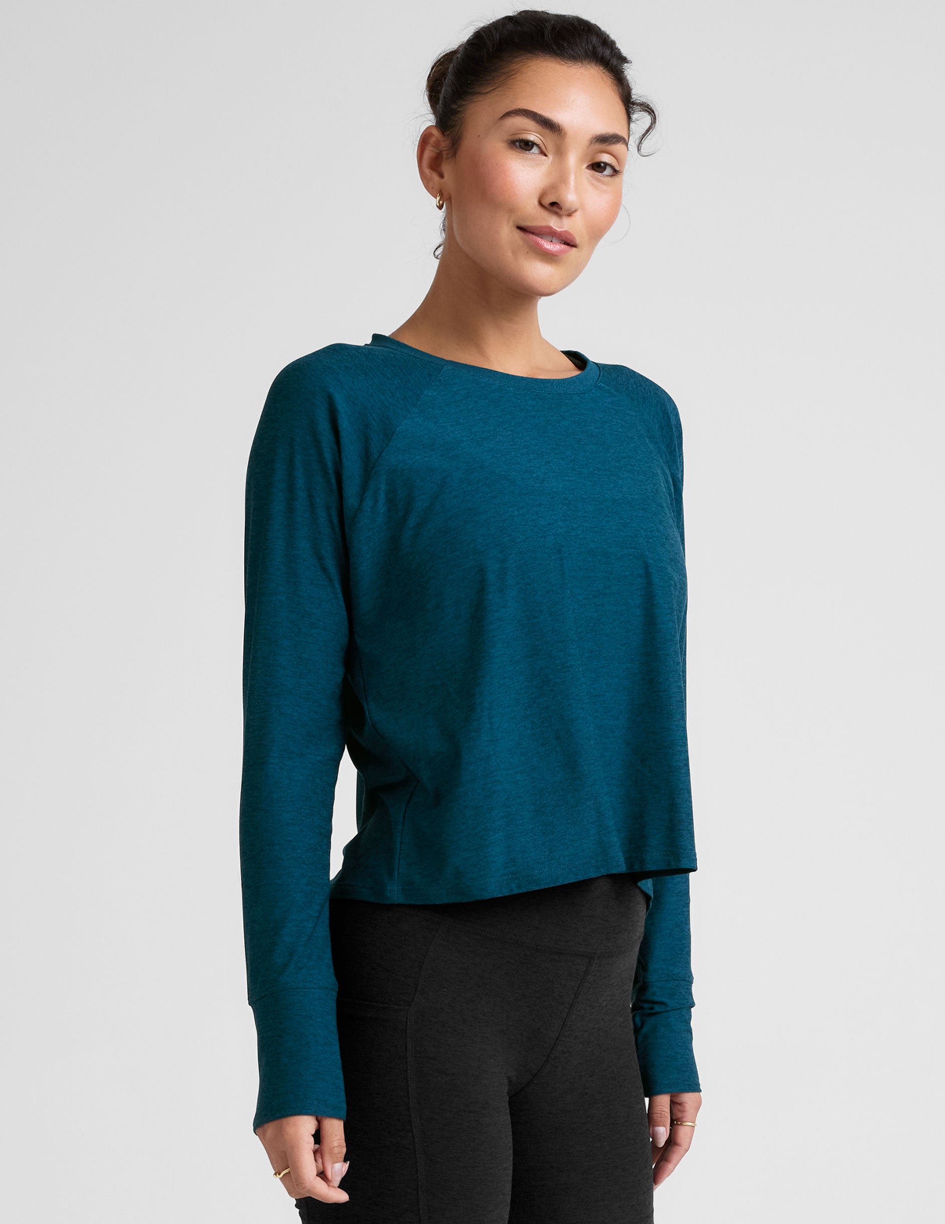 Featherweight Daydreamer Pullover - Blue Gem Heather