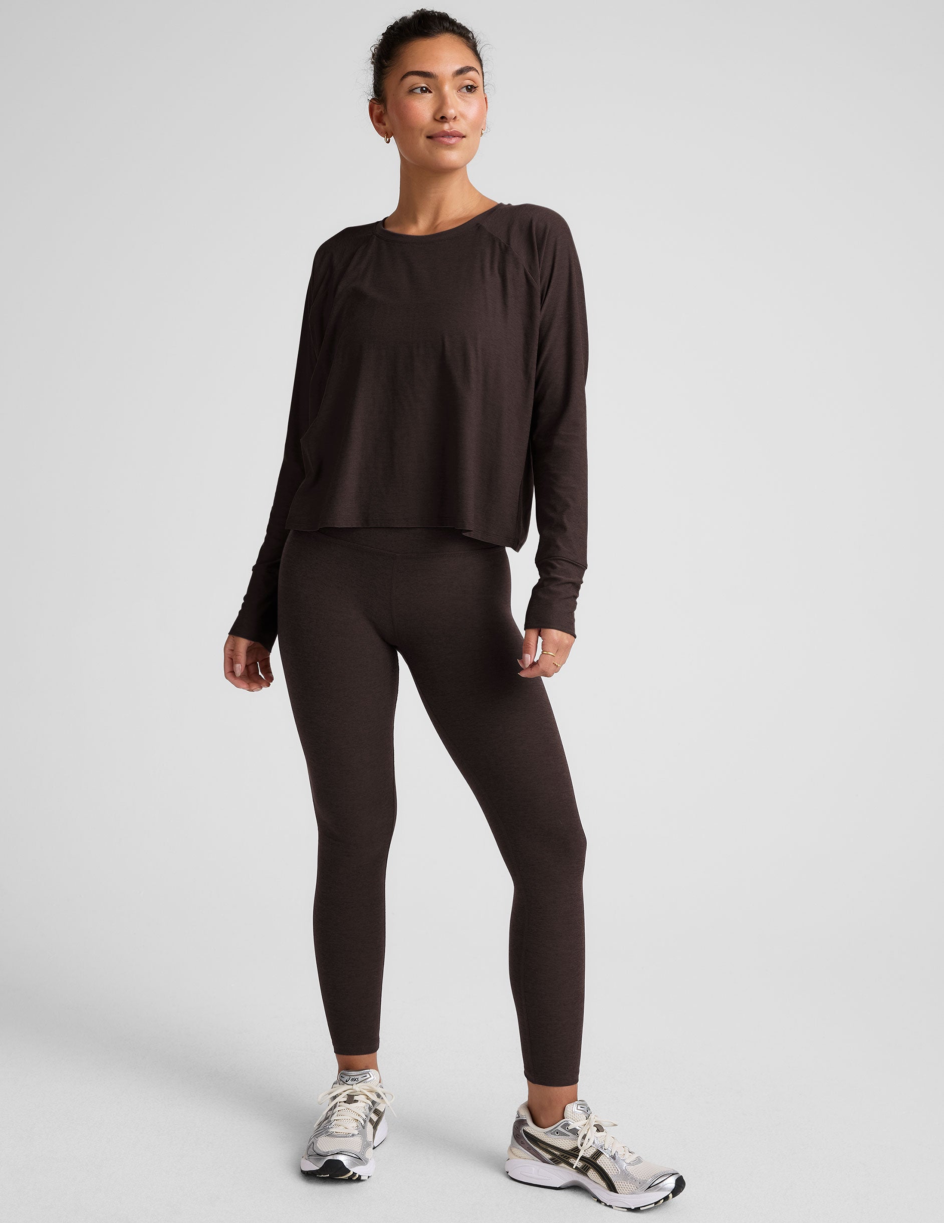 Featherweight Daydreamer Pullover - Dark Chocolate Heather