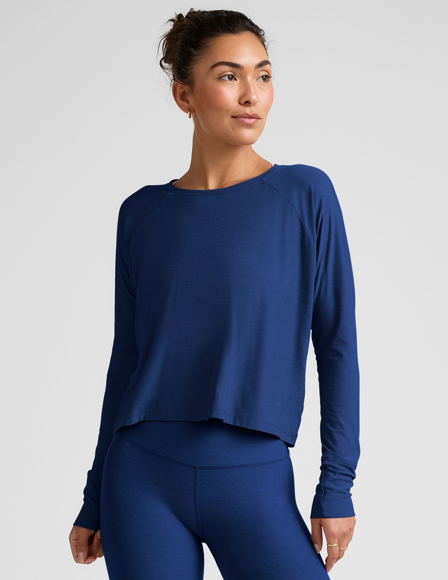 Featherweight Daydreamer Pullover - Marine Blue Heather