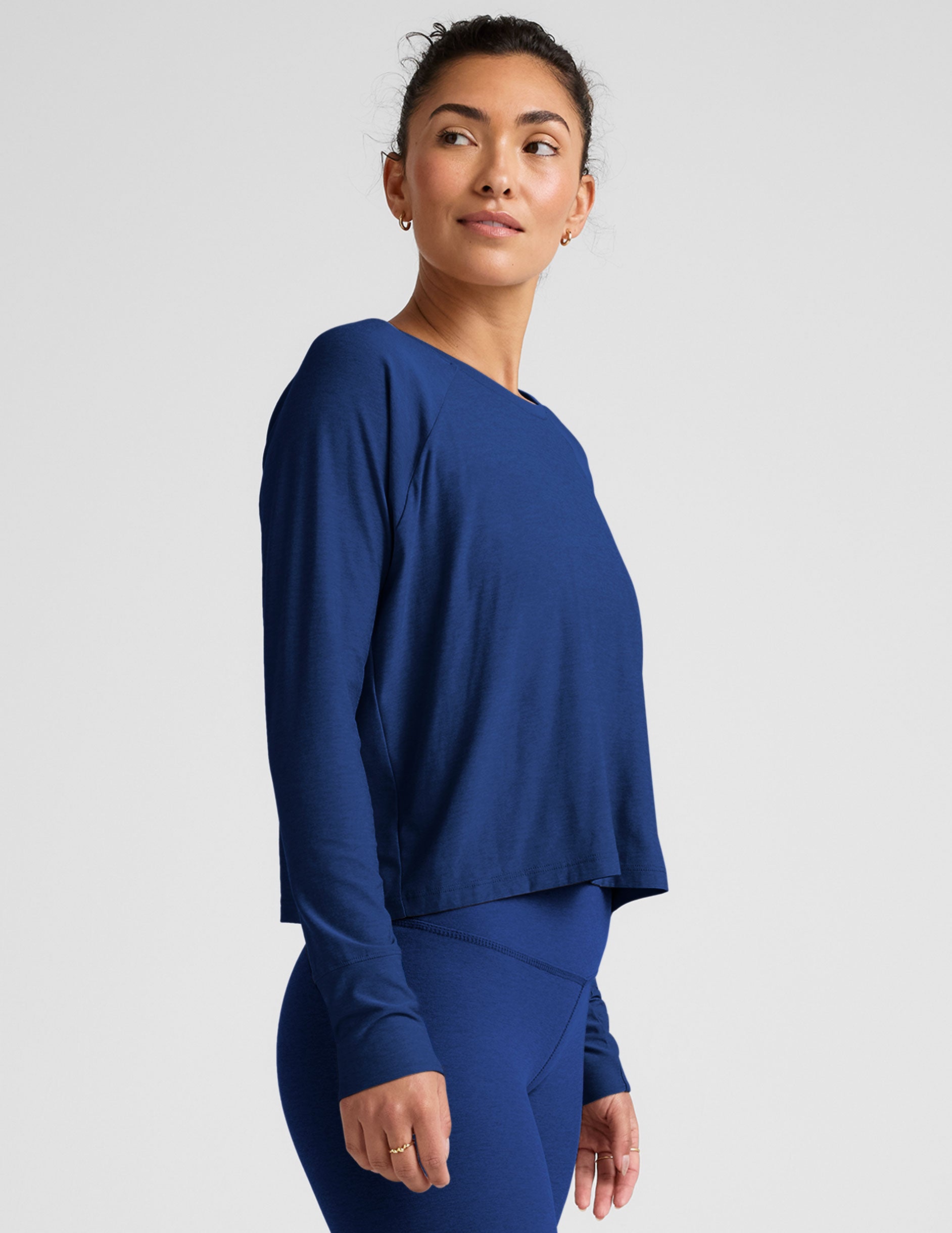 Featherweight Daydreamer Pullover - Marine Blue Heather