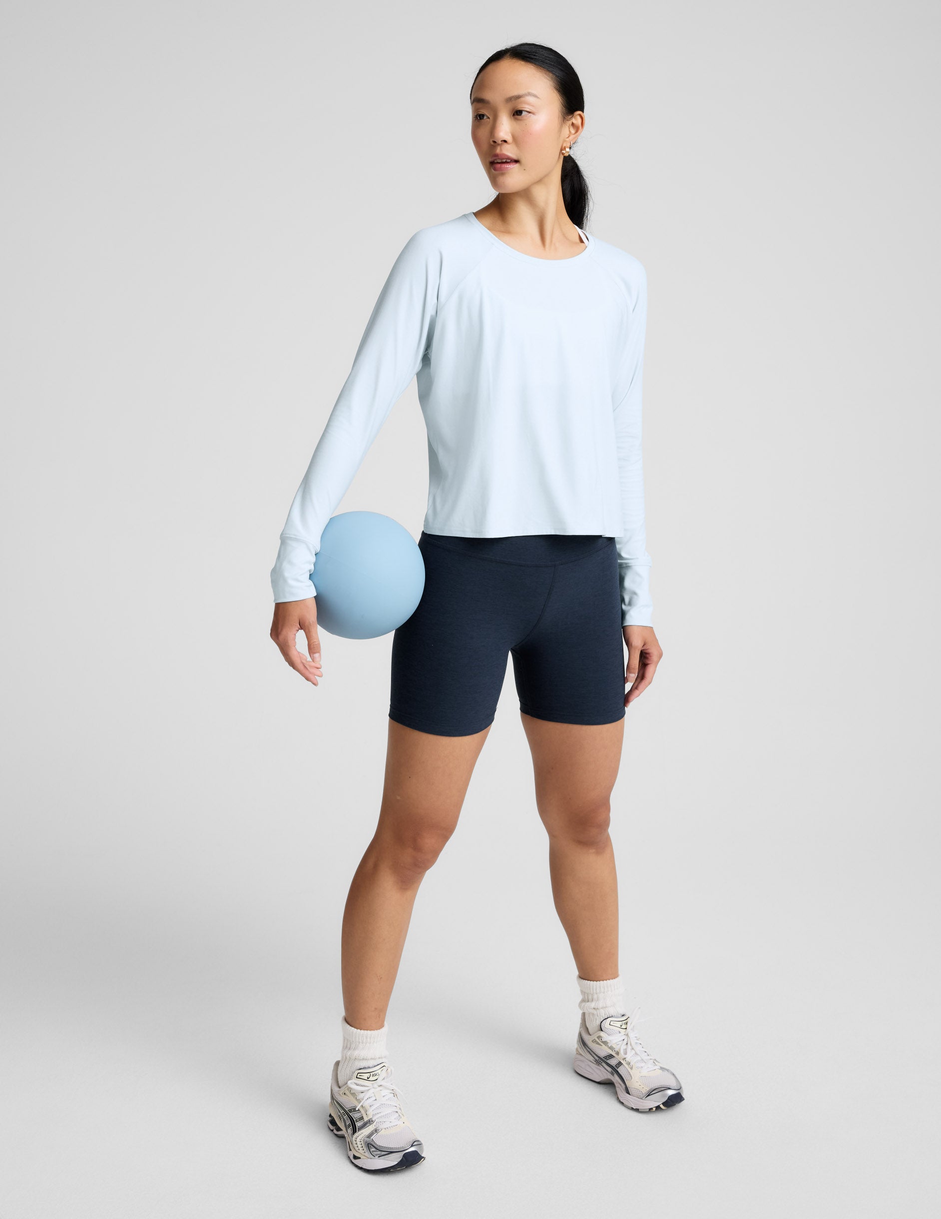 Featherweight Daydreamer Pullover - Morning Sky Blue Heather