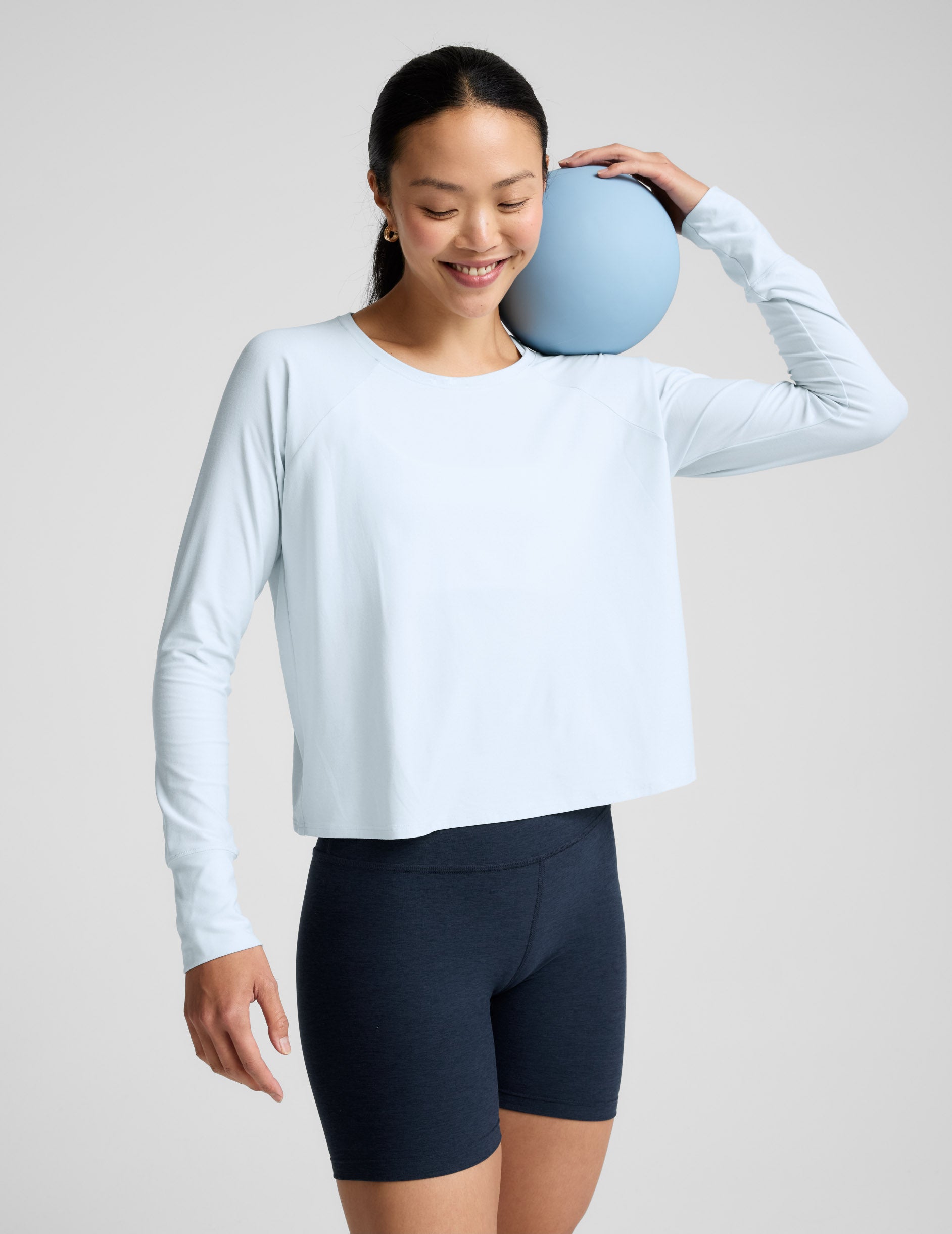 Featherweight Daydreamer Pullover - Morning Sky Blue Heather