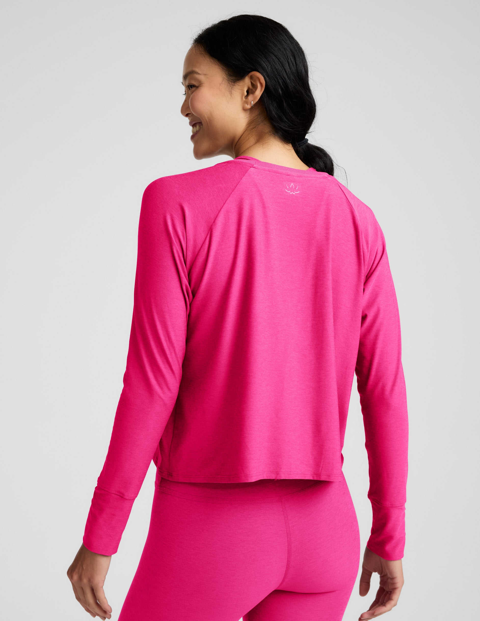 Featherweight Daydreamer Pullover - Pink Glow Heather