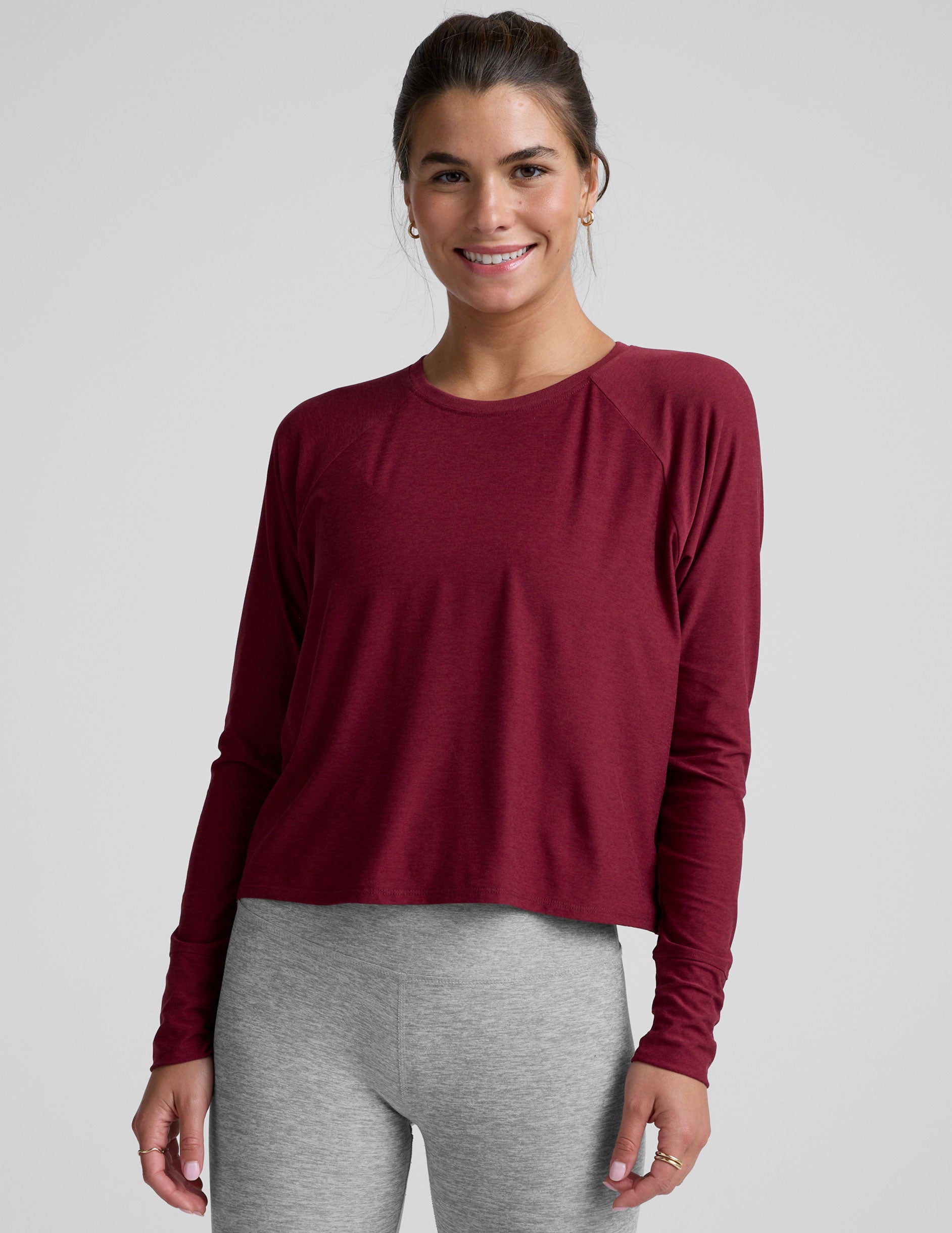 Featherweight Daydreamer Pullover - Ruby Rush Heather