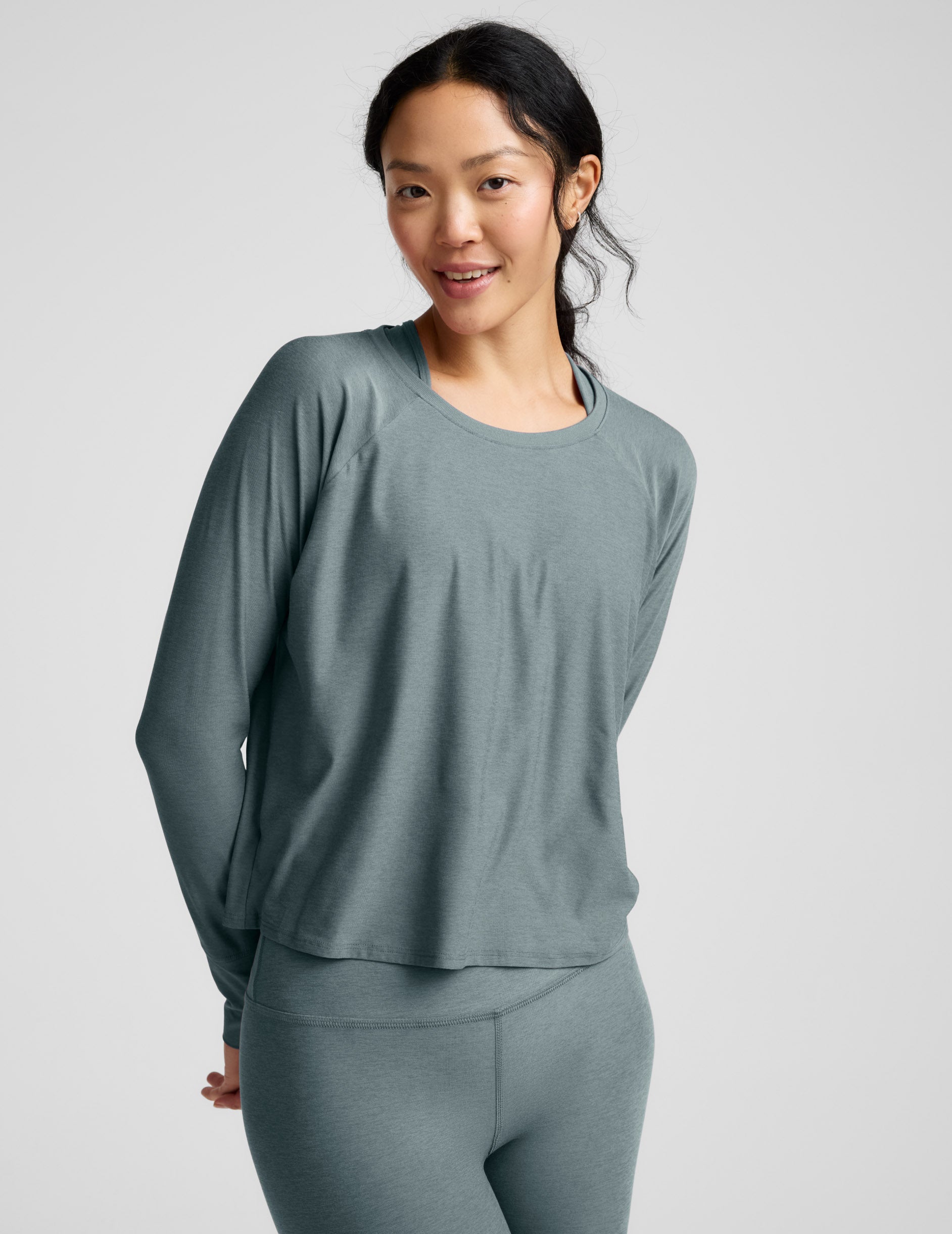 Featherweight Daydreamer Pullover - Storm Heather