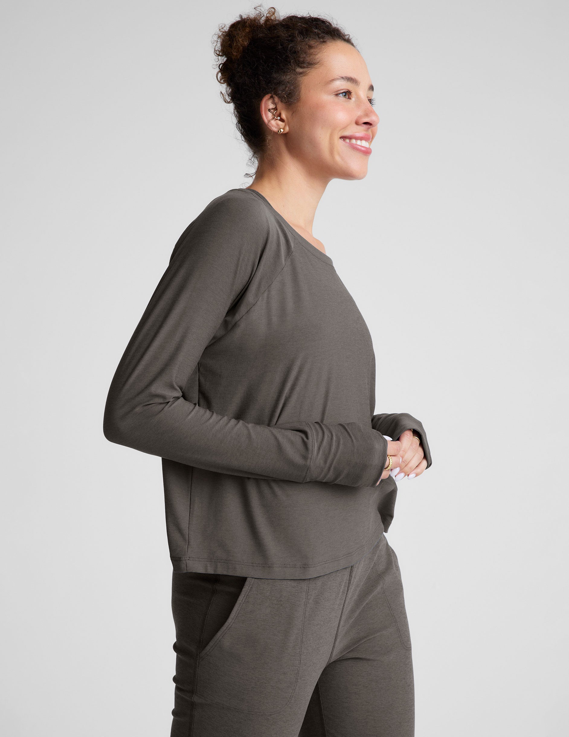 Featherweight Daydreamer Pullover - True Gray Heather