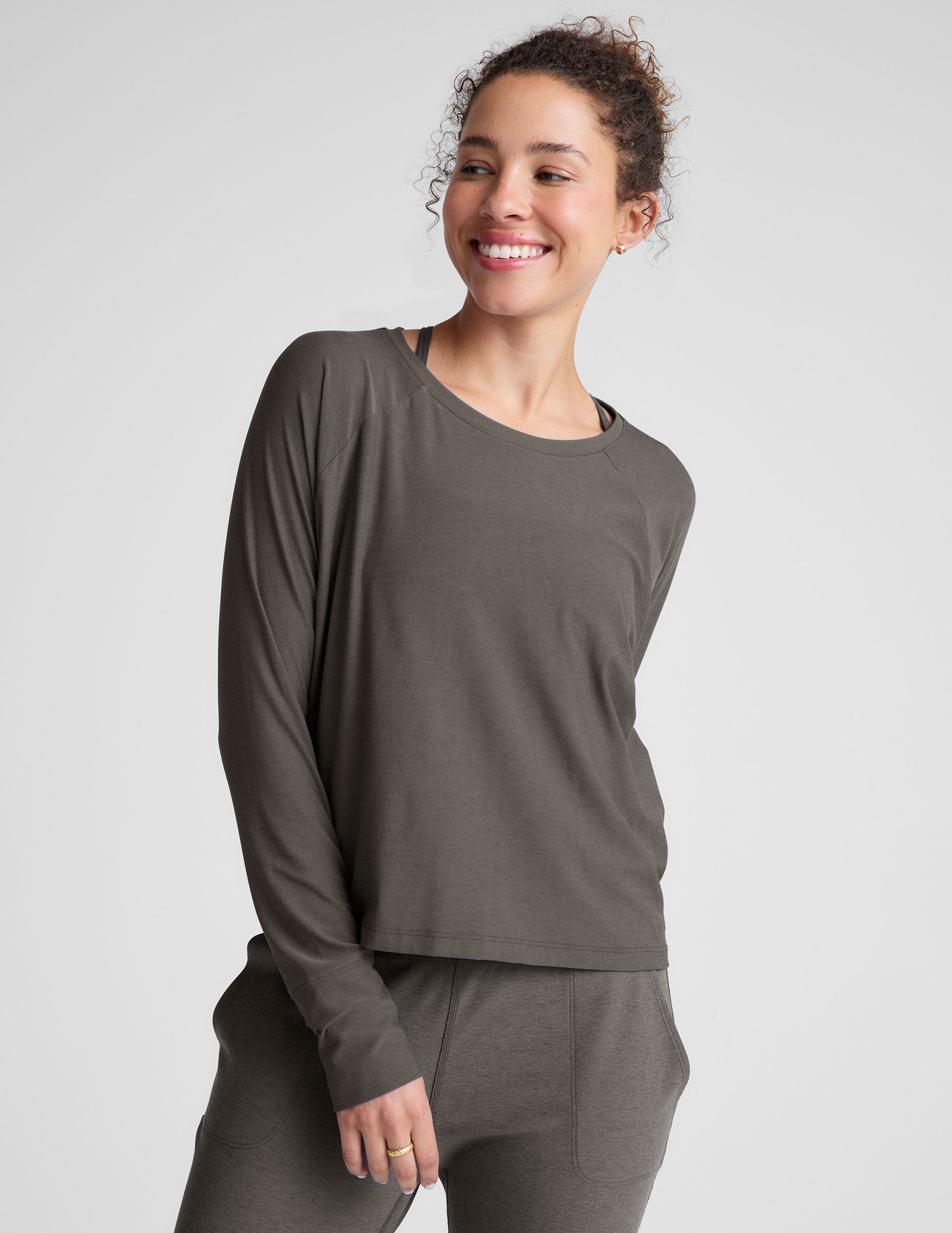 Featherweight Daydreamer Pullover - True Gray Heather