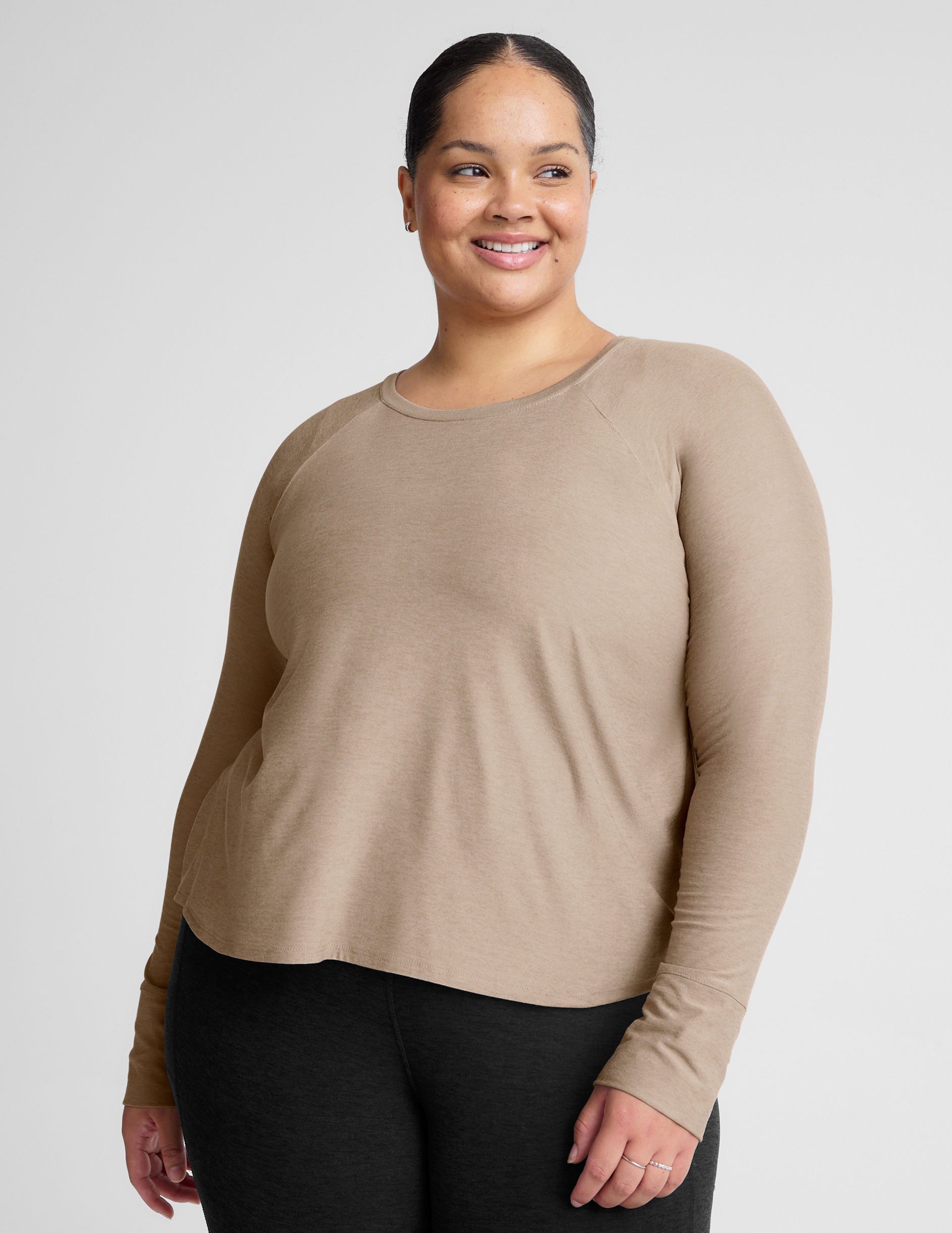 Featherweight Daydreamer Pullover - Birch Heather