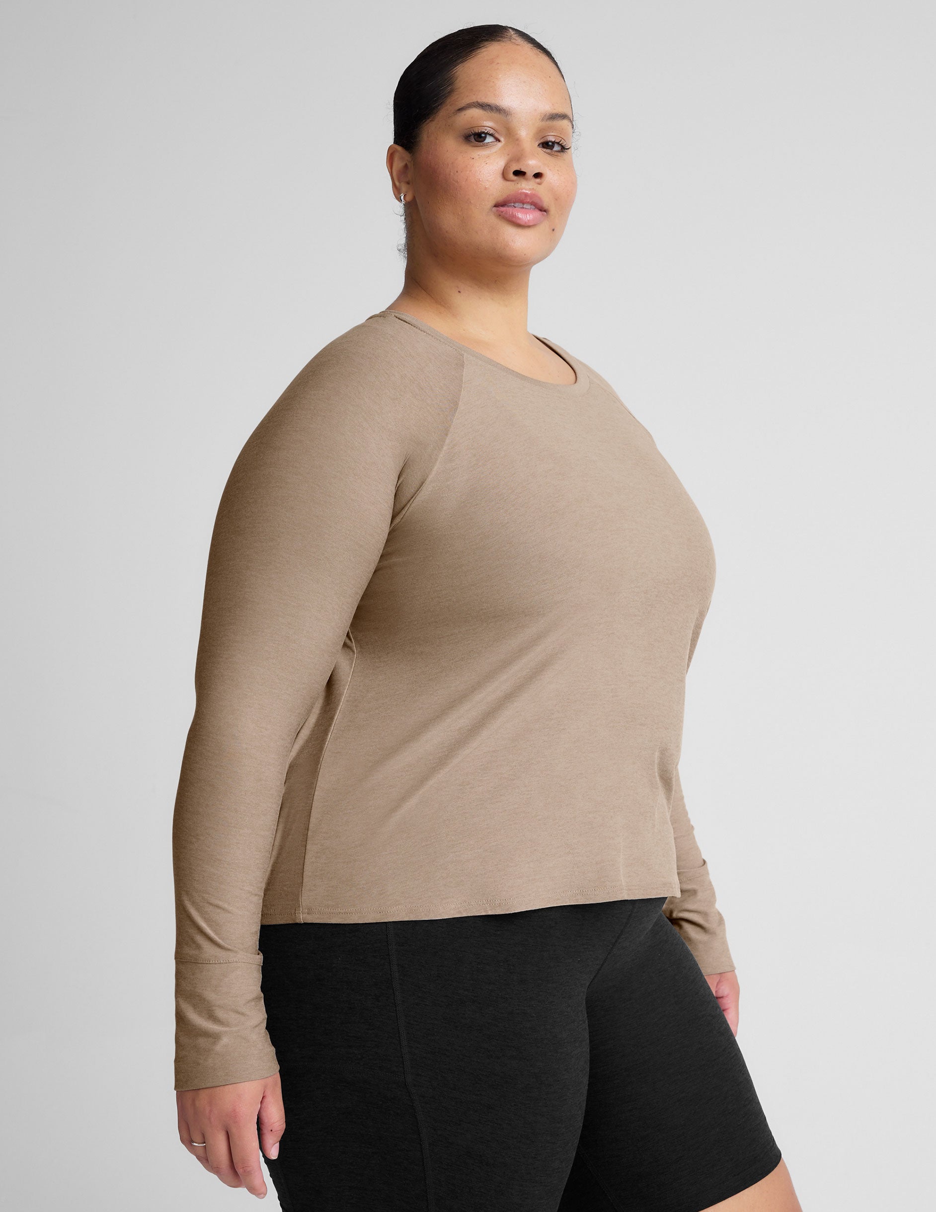 Featherweight Daydreamer Pullover - Birch Heather