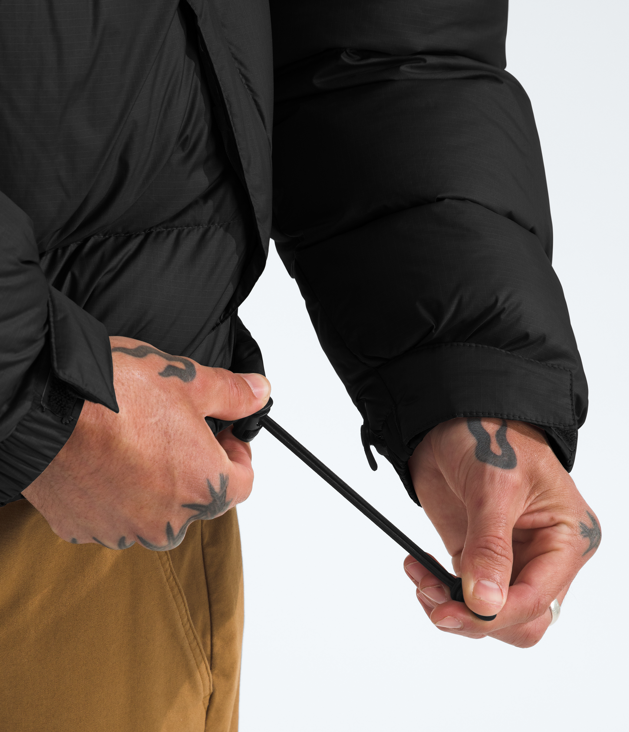 Mens 1996 Retro Nuptse Jacket TNF TNF Black ALT1