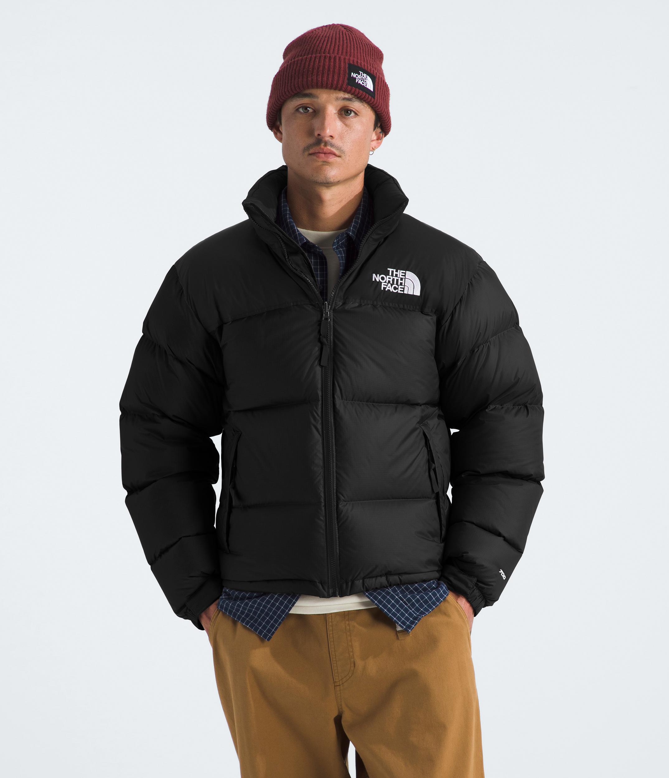 Mens 1996 Retro Nuptse Jacket TNF TNF Black Main