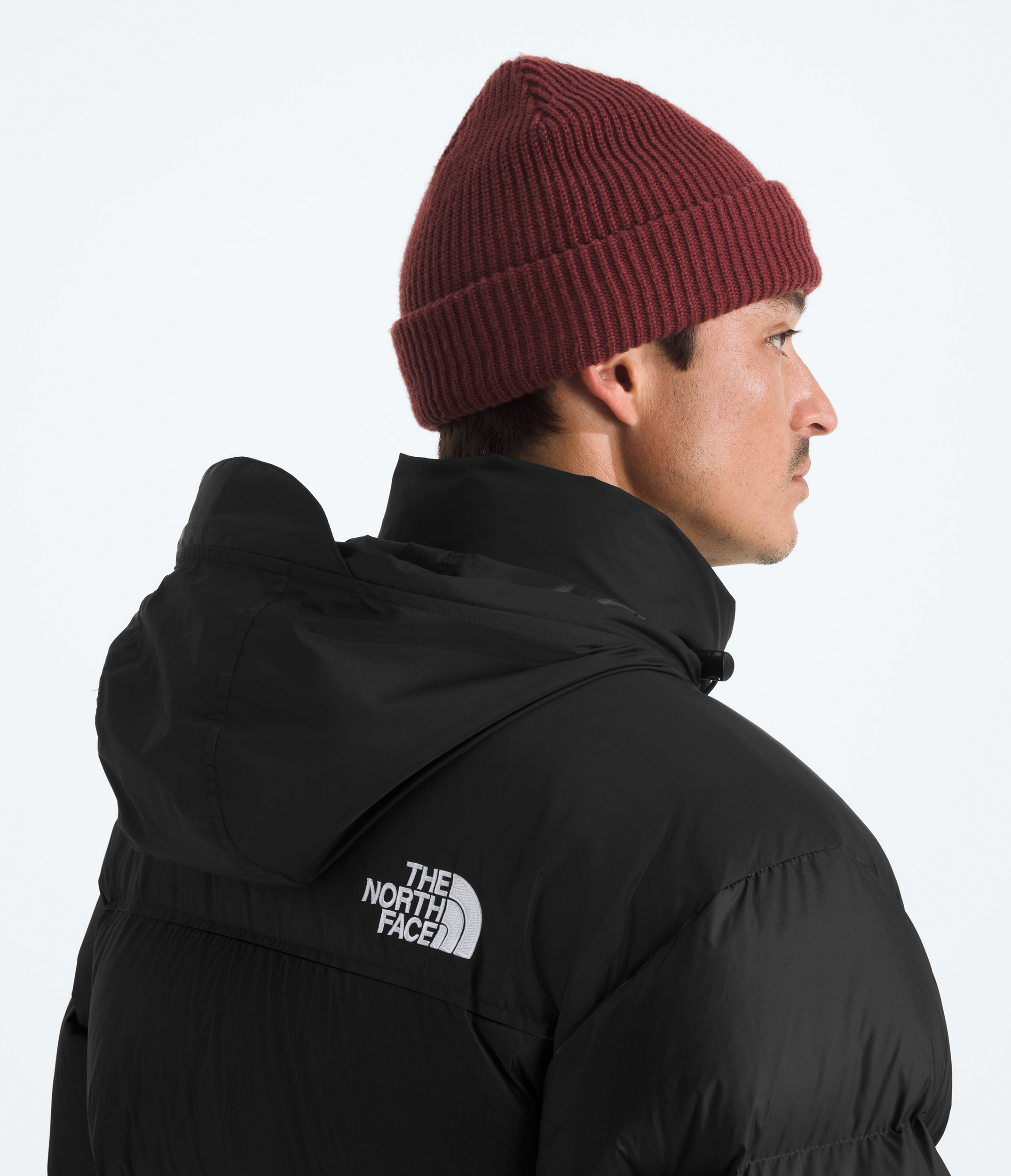 Mens 1996 Retro Nuptse Jacket TNF TNF Black MODELHOOD2