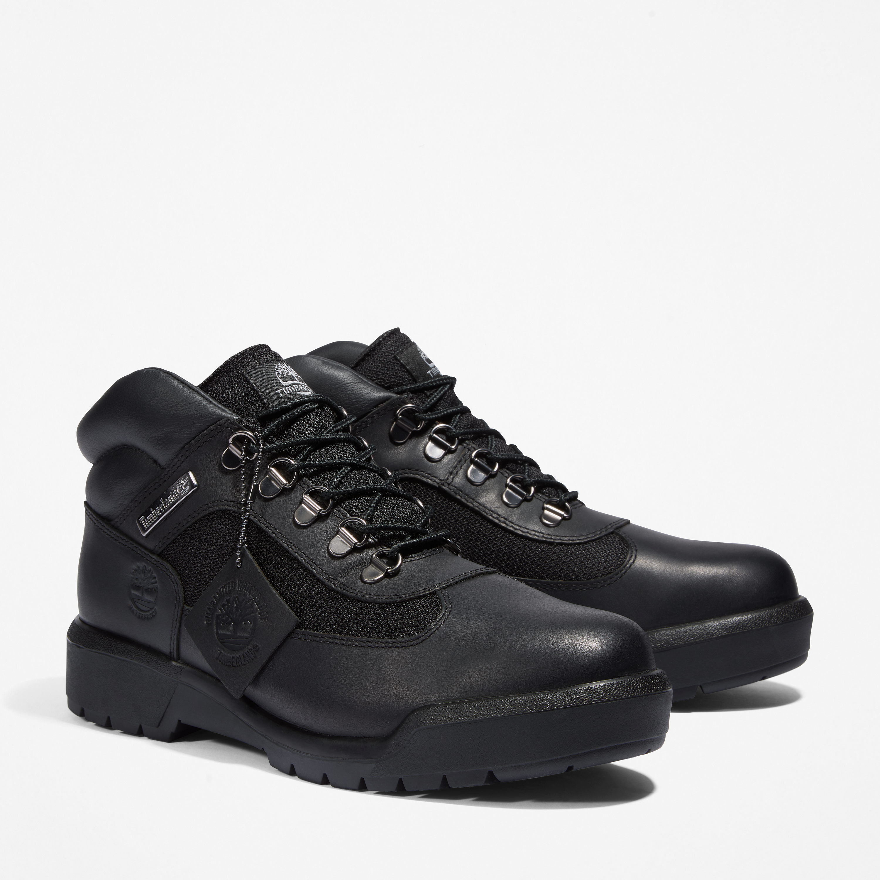 Mens Waterproof Field Boot TBL Black FullGrain ALT4