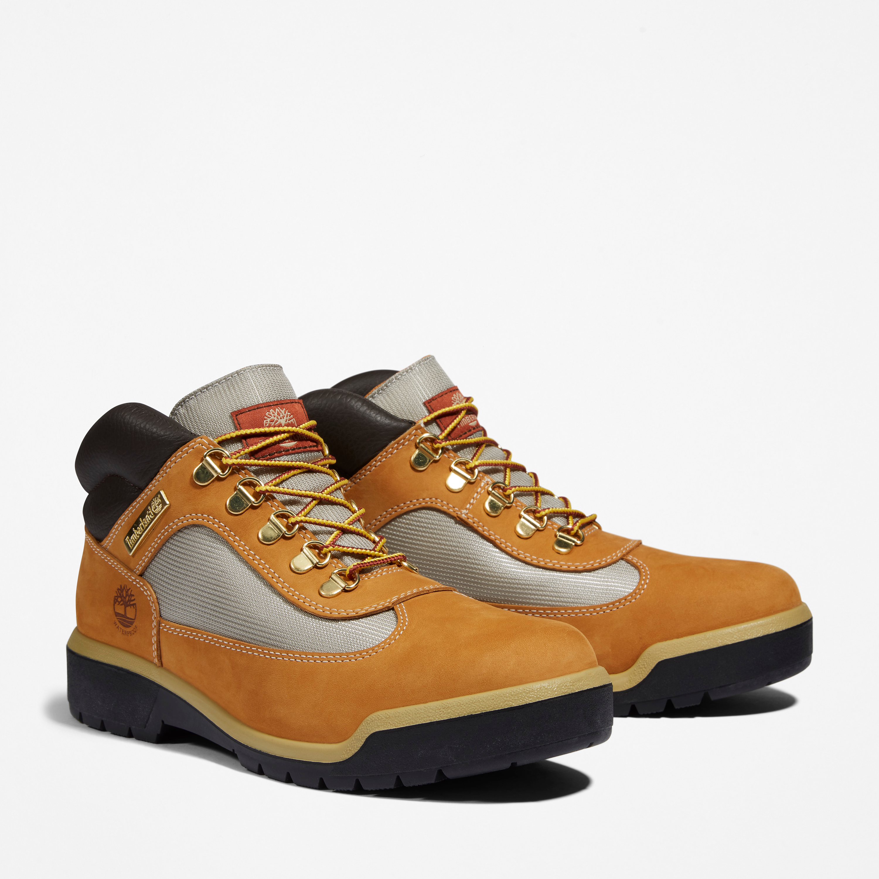 Mens Waterproof Field Boot TBL Wheat Nubuck ALT4