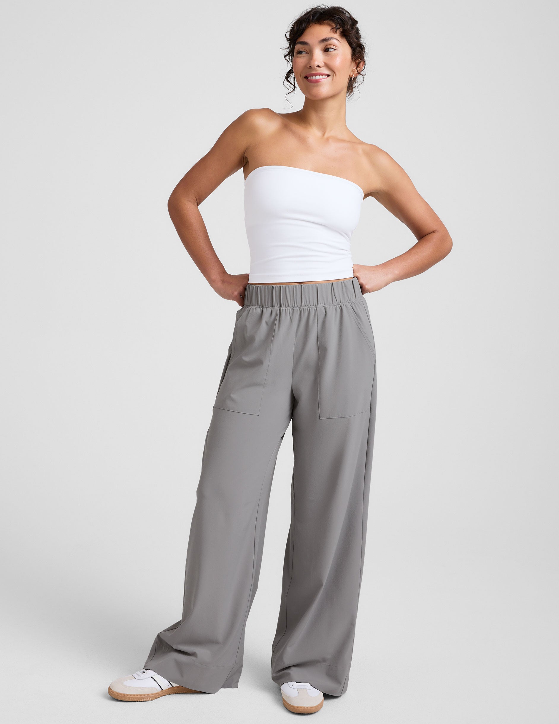 Easy Wide Leg Pant 31" - Mist