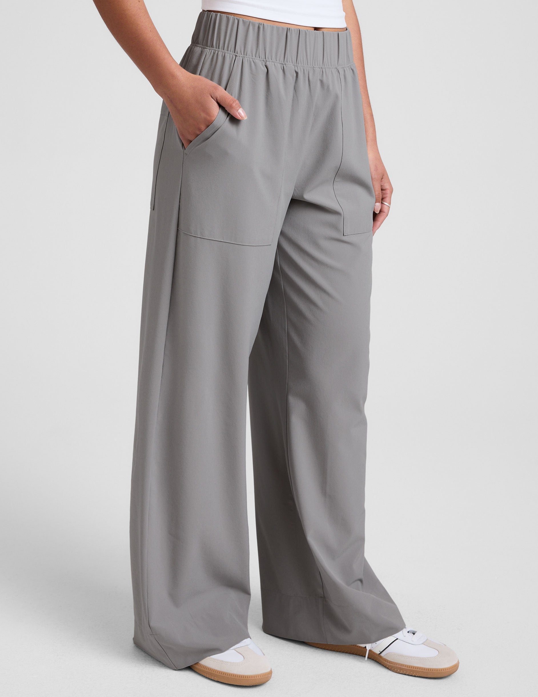 Easy Wide Leg Pant 31" - Mist