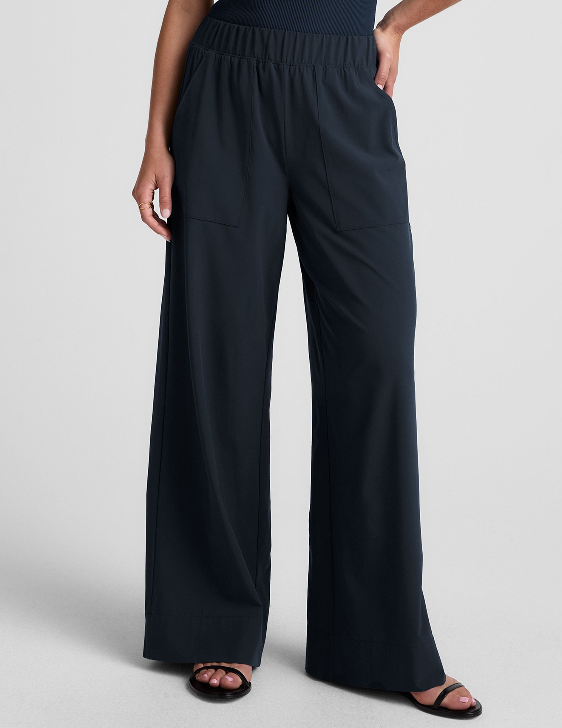 Easy Wide Leg Pant 29" - Nocturnal Navy