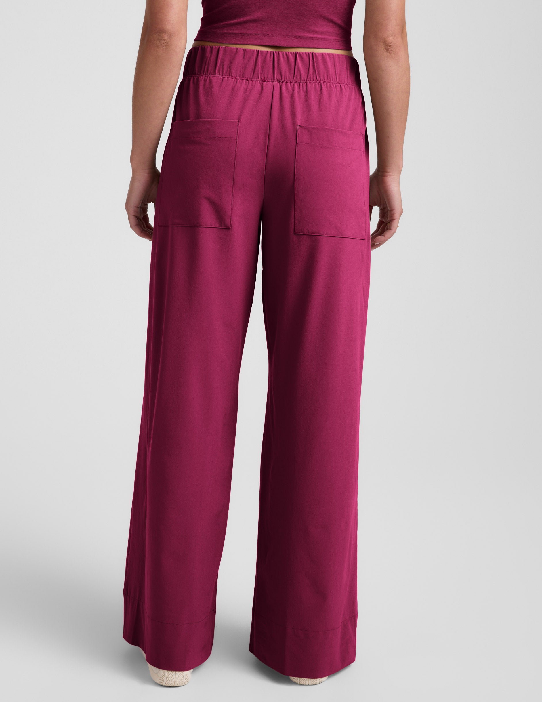 Easy Wide Leg Pant 29" - Sangria