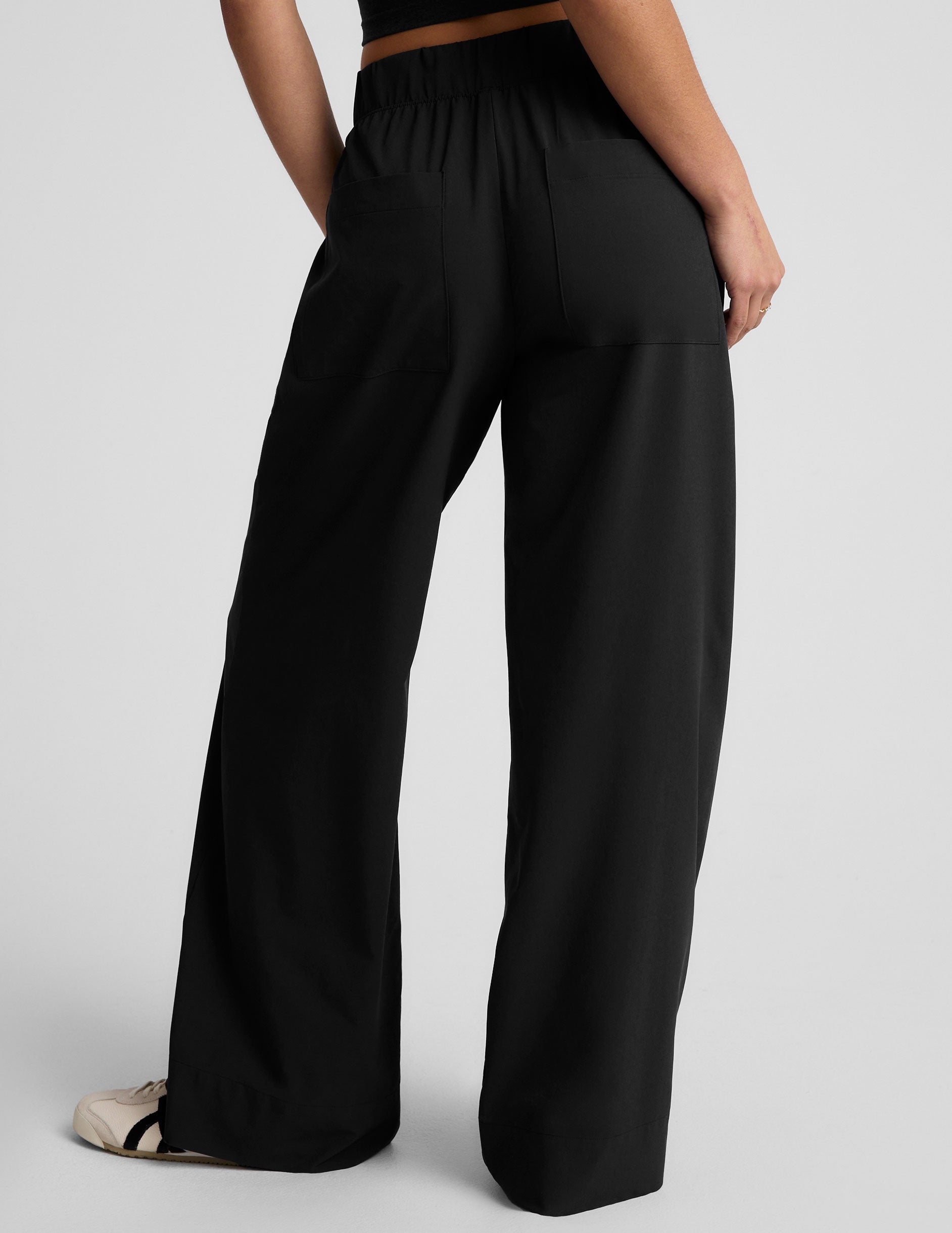 Easy Wide Leg Pant 29" - True Black