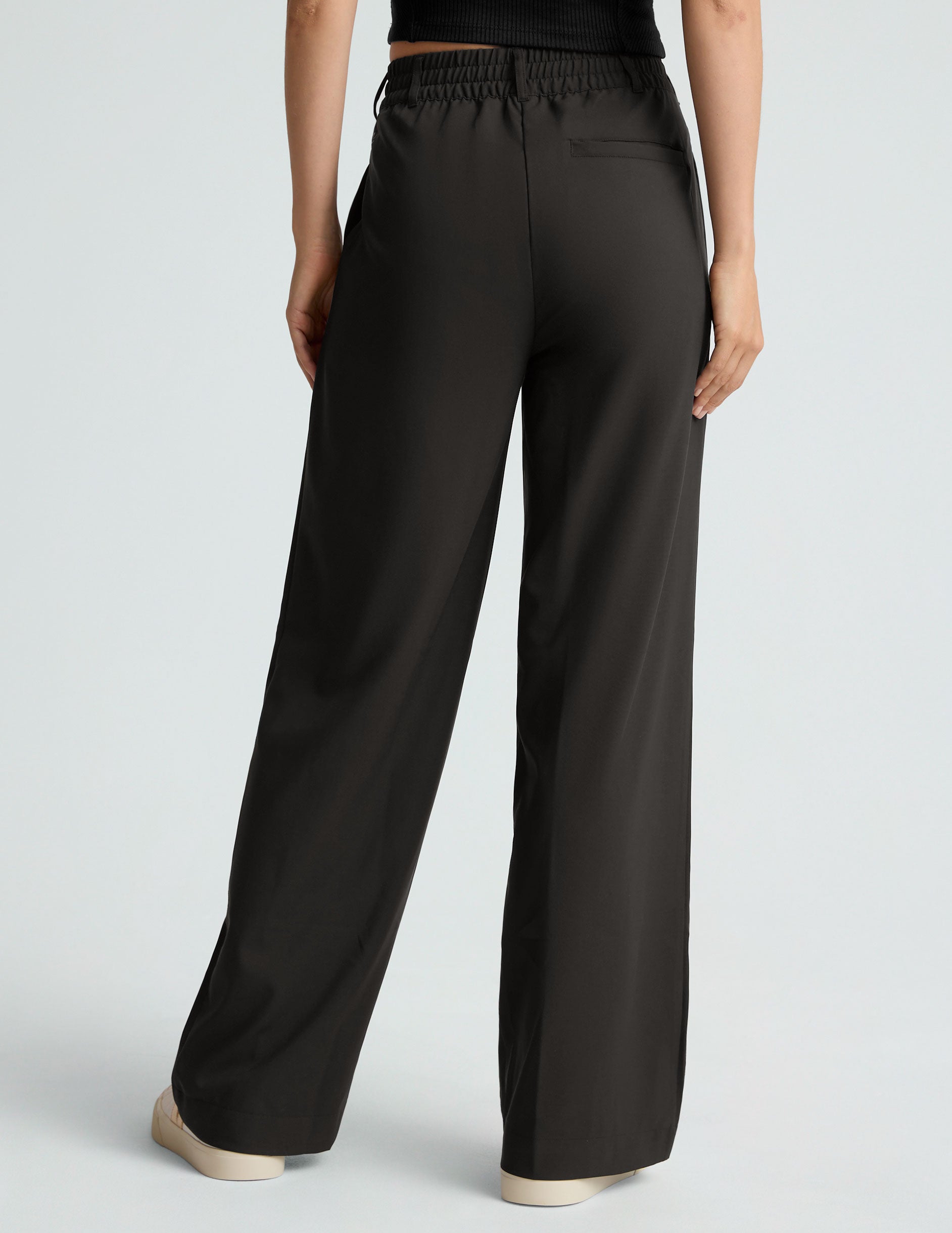 Status Wide Leg Trouser 31" - Black
