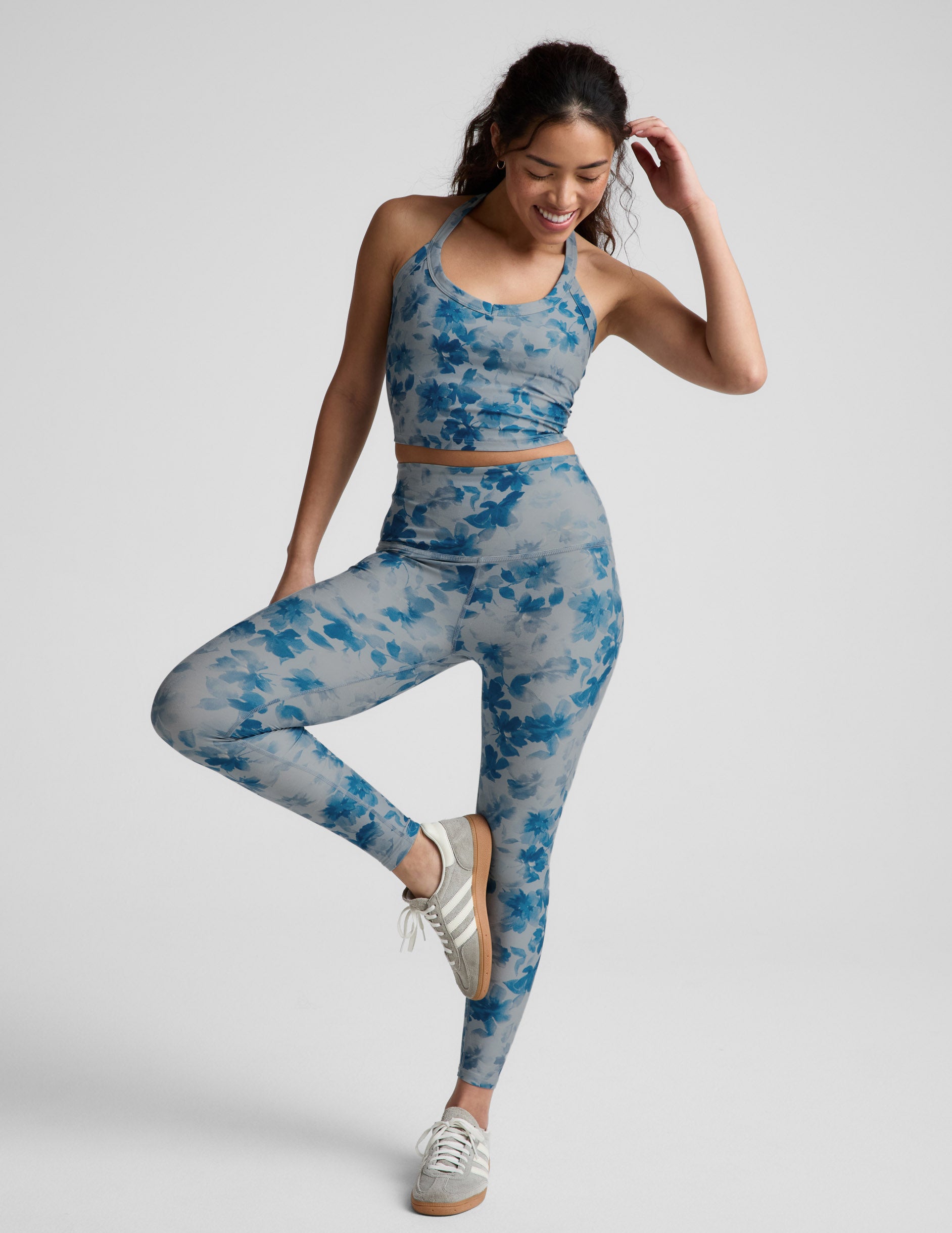 Daydream Meadow SoftMark High Waisted Midi Legging - Daydream Meadow