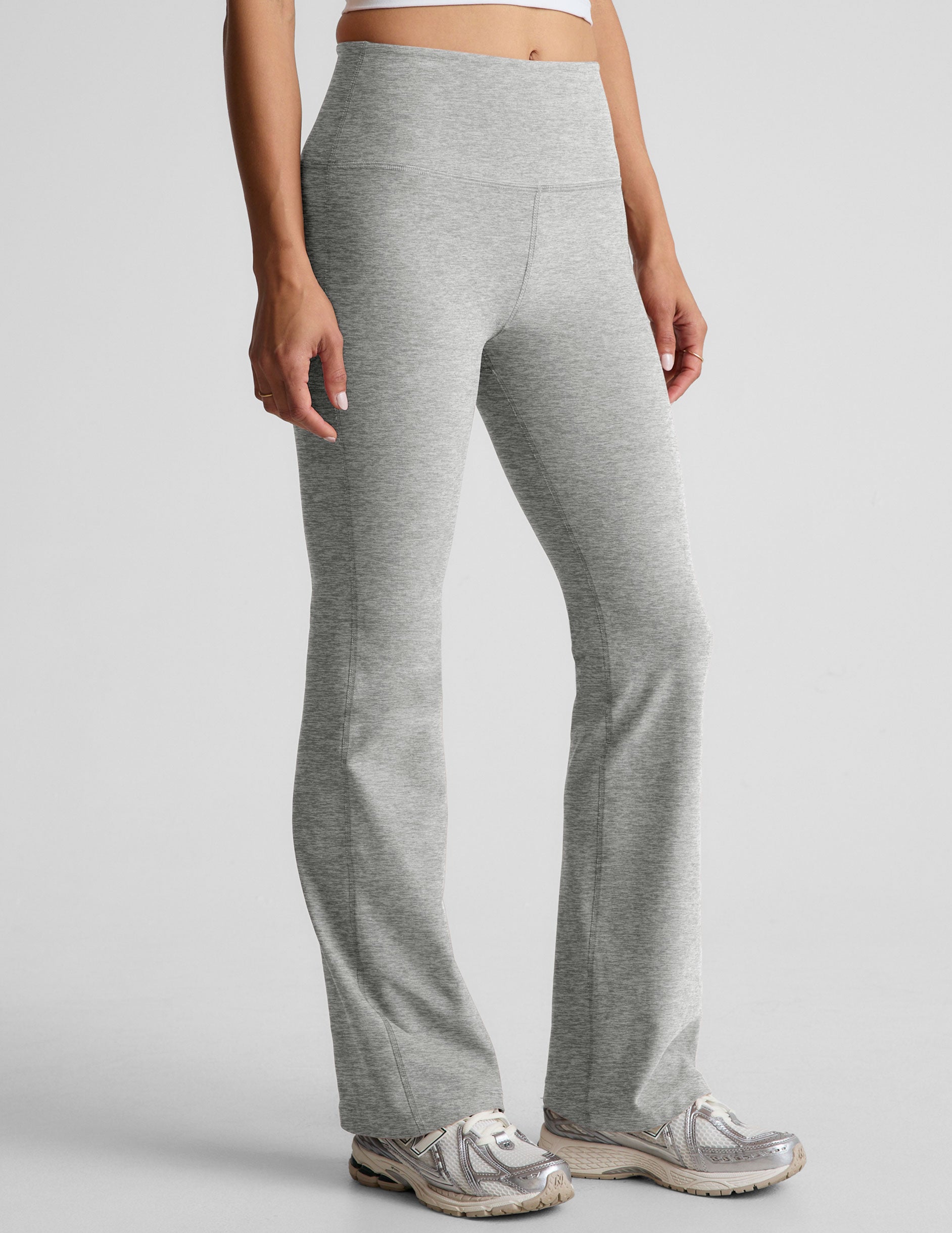 Spacedye™ Practice High Waisted Bootcut Pant 31" - Silver Mist