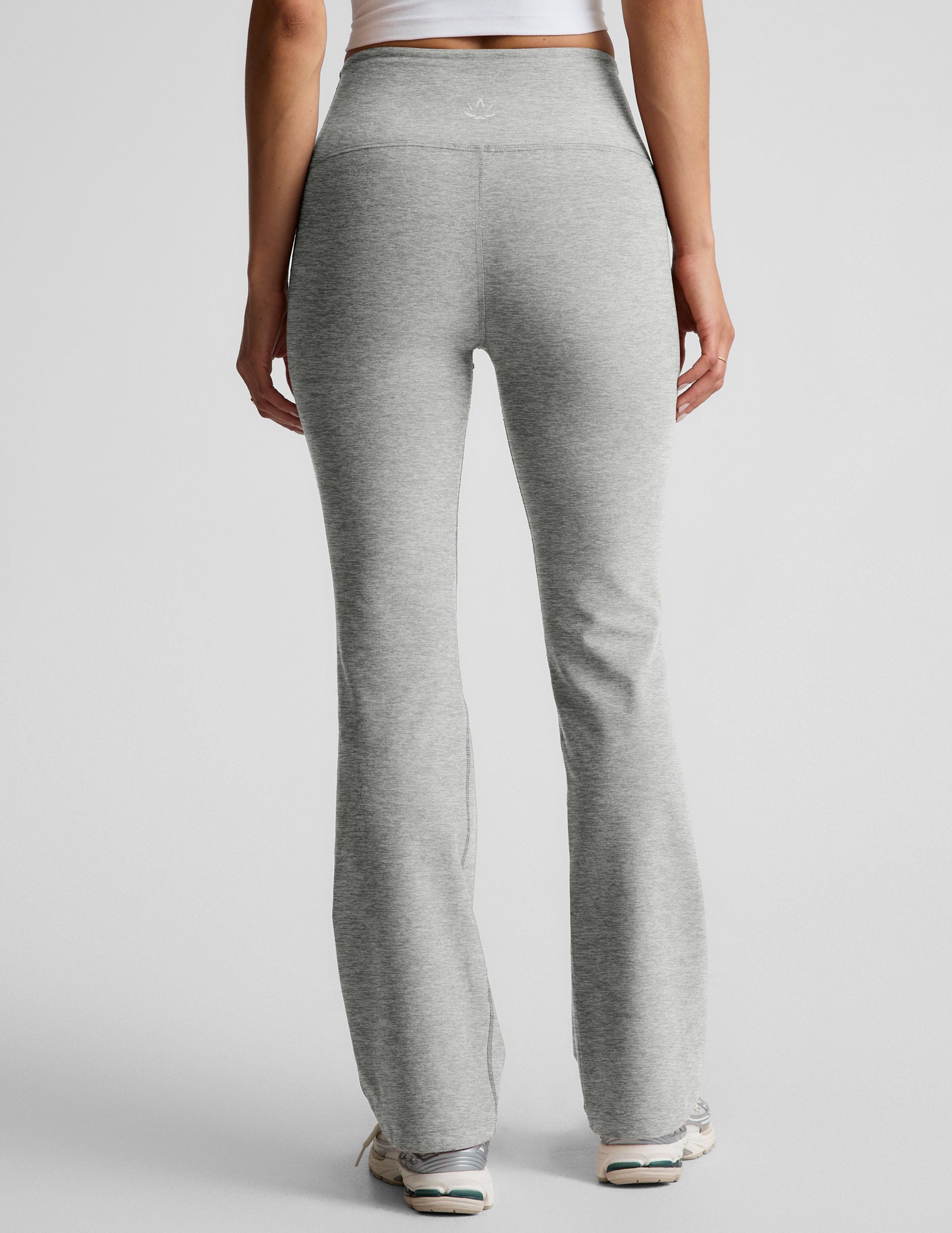 Spacedye™ Practice High Waisted Bootcut Pant 31" - Silver Mist
