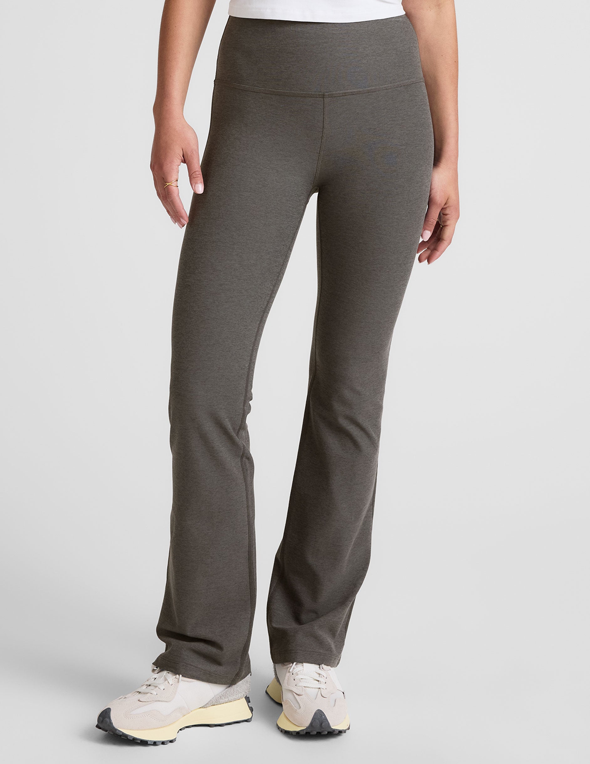 Spacedye™ Practice High Waisted Bootcut Pant - True Gray Heather