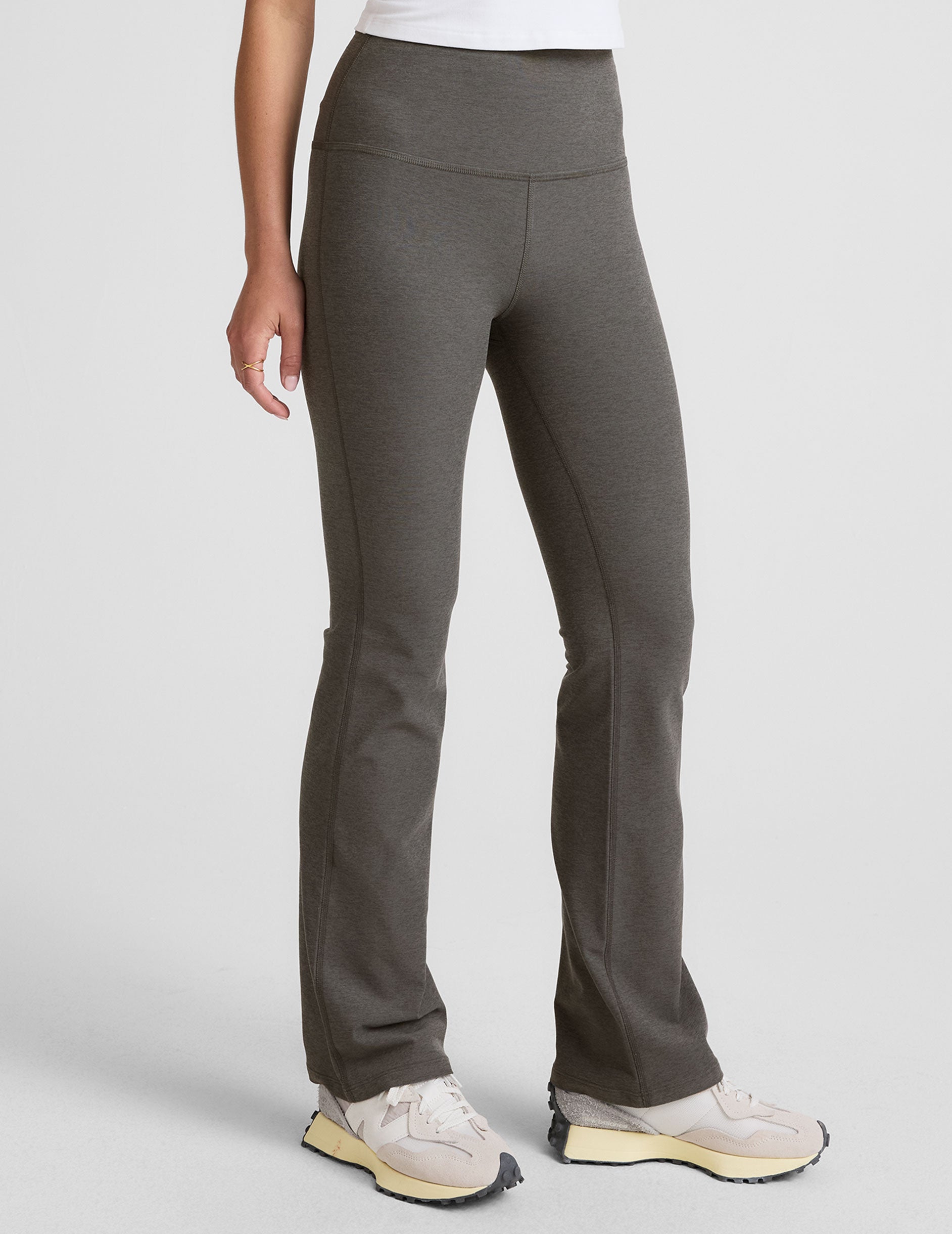 Spacedye™ Practice High Waisted Bootcut Pant - True Gray Heather