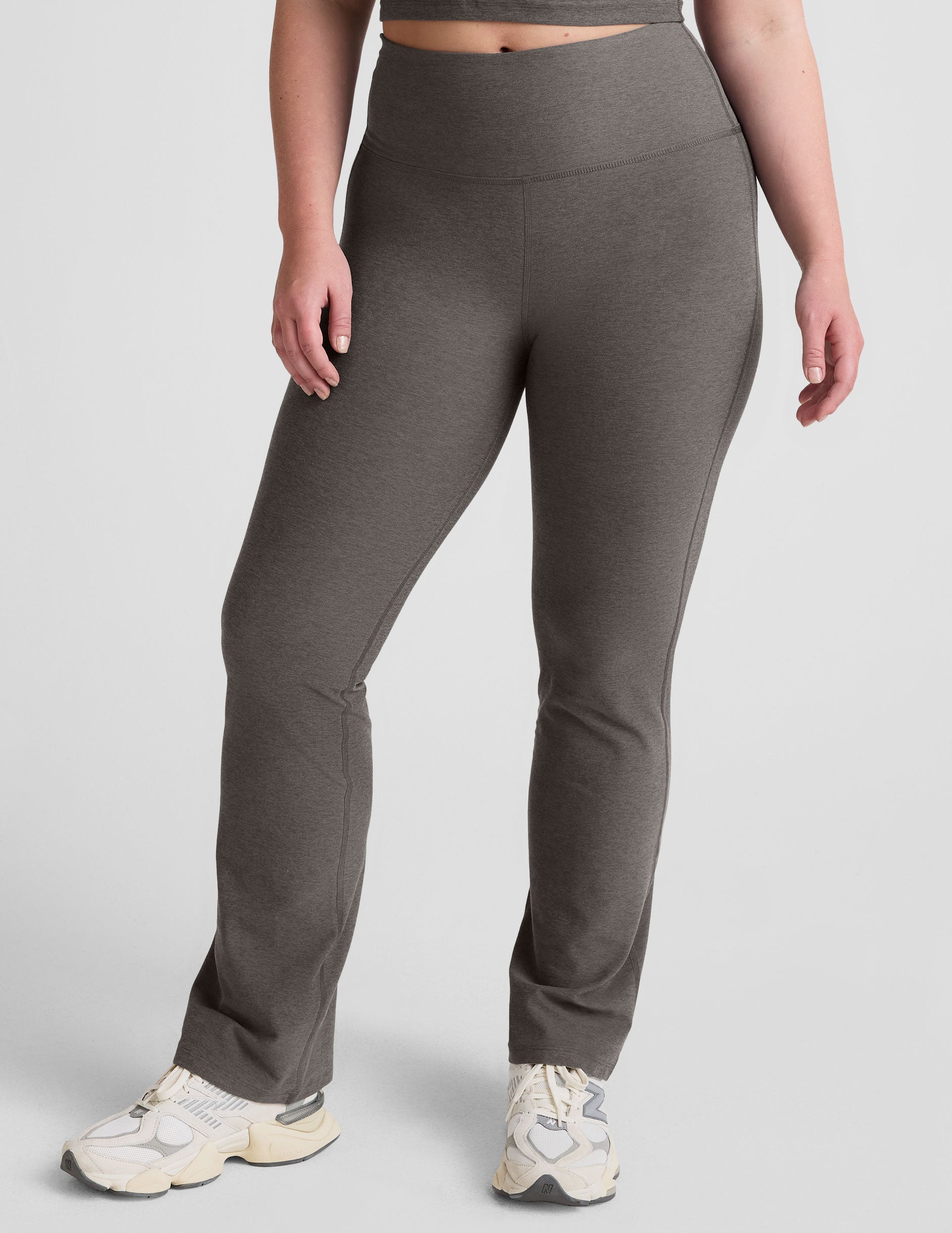Spacedye™ Practice High Waisted Bootcut Pant - True Gray Heather