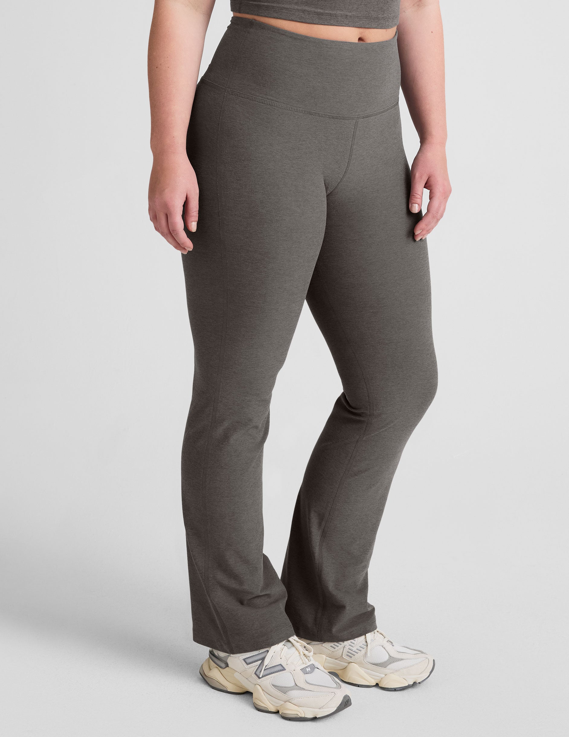 Spacedye™ Practice High Waisted Bootcut Pant - True Gray Heather
