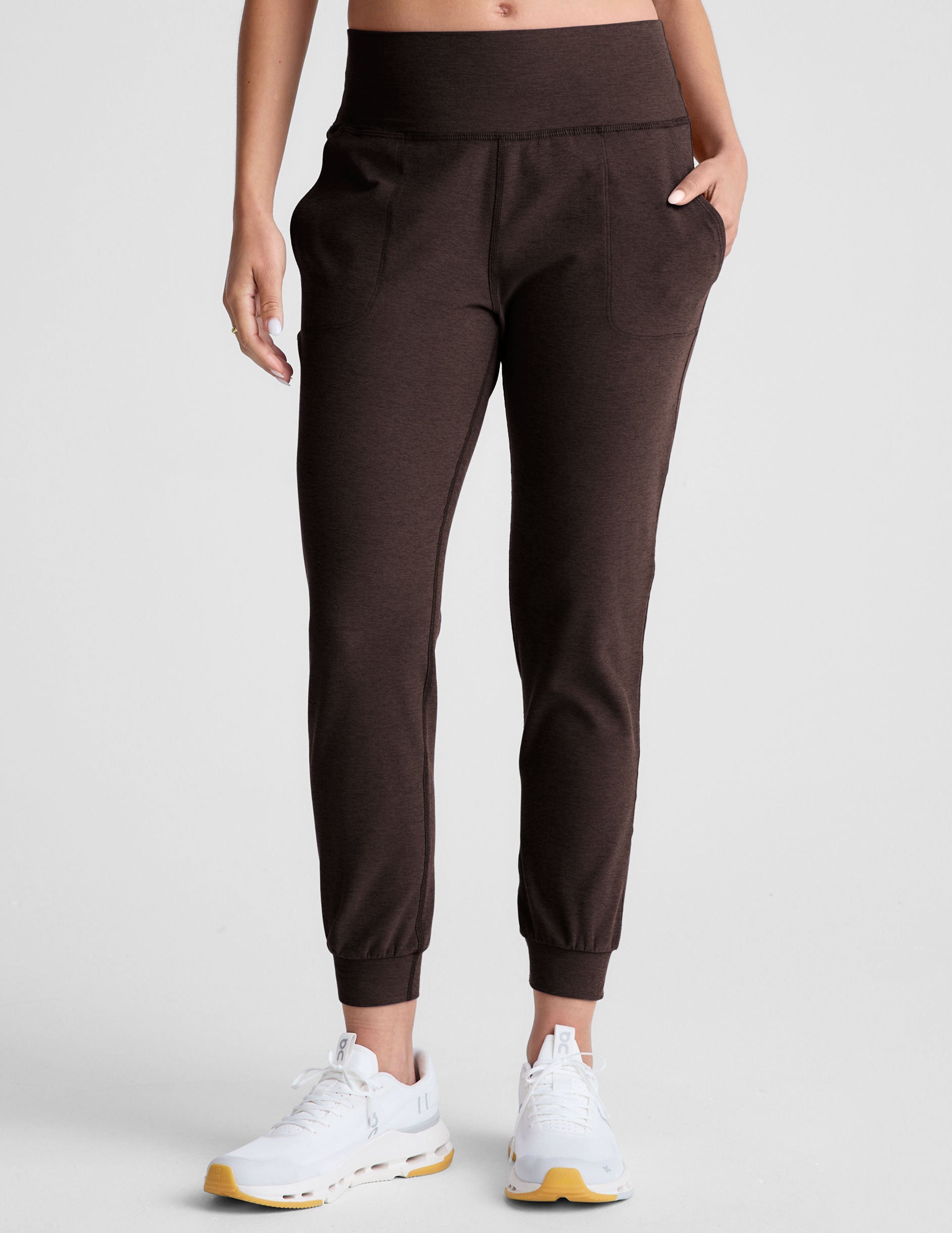 Spacedye™ Midi Jogger - Dark Chocolate Heather