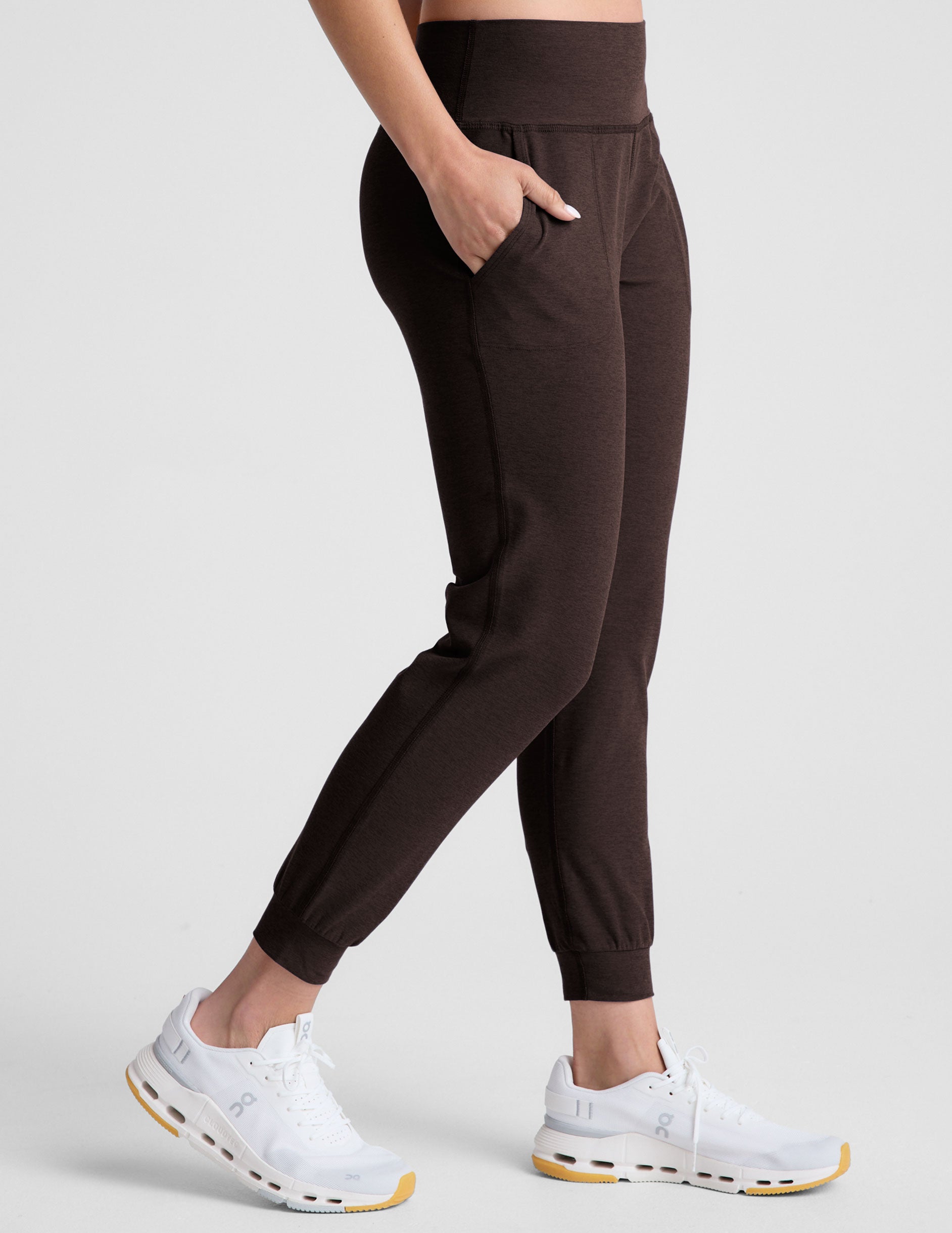 Spacedye™ Midi Jogger - Dark Chocolate Heather