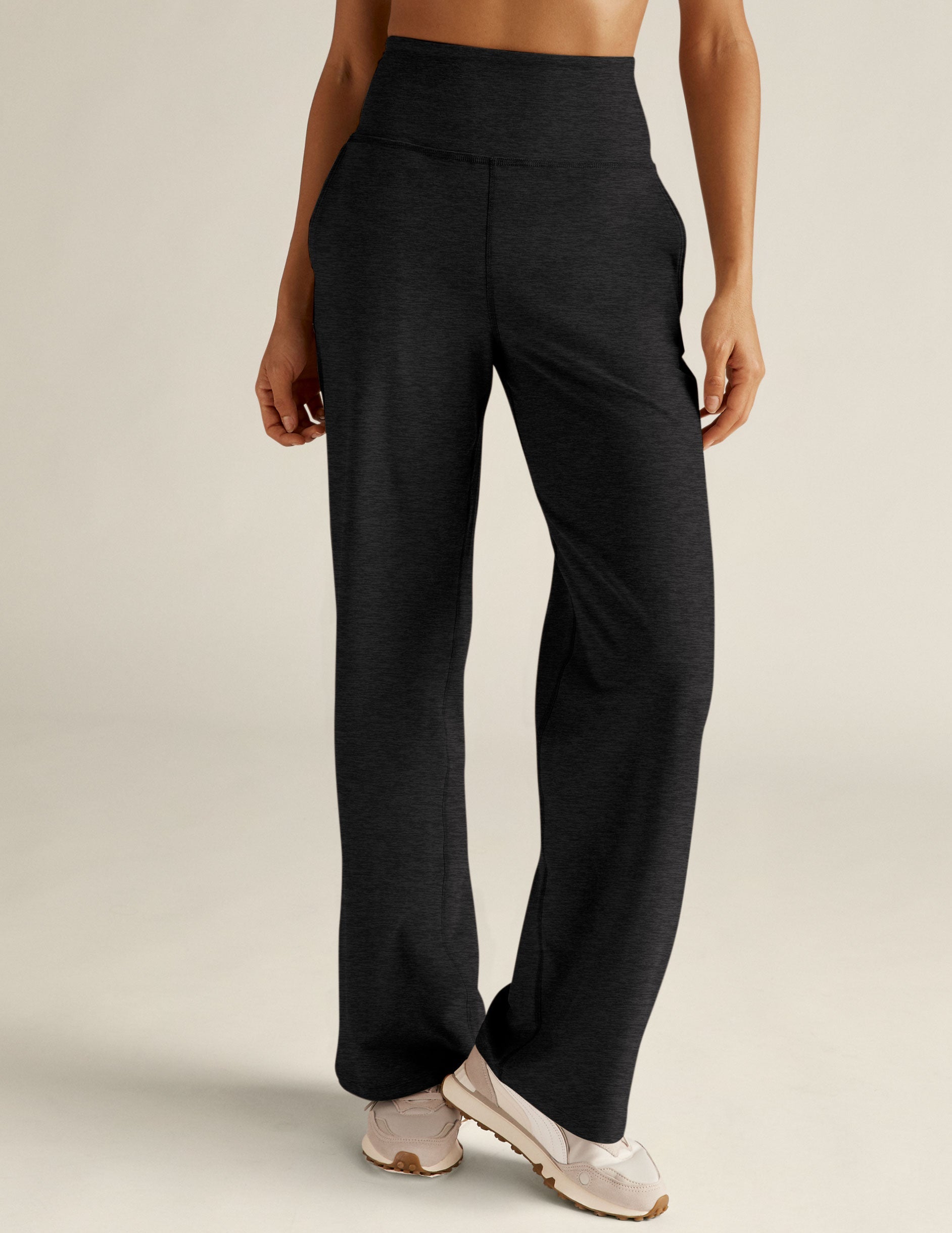 Spacedye™ Laid Back Wide Leg Pant 31" - Darkest Night