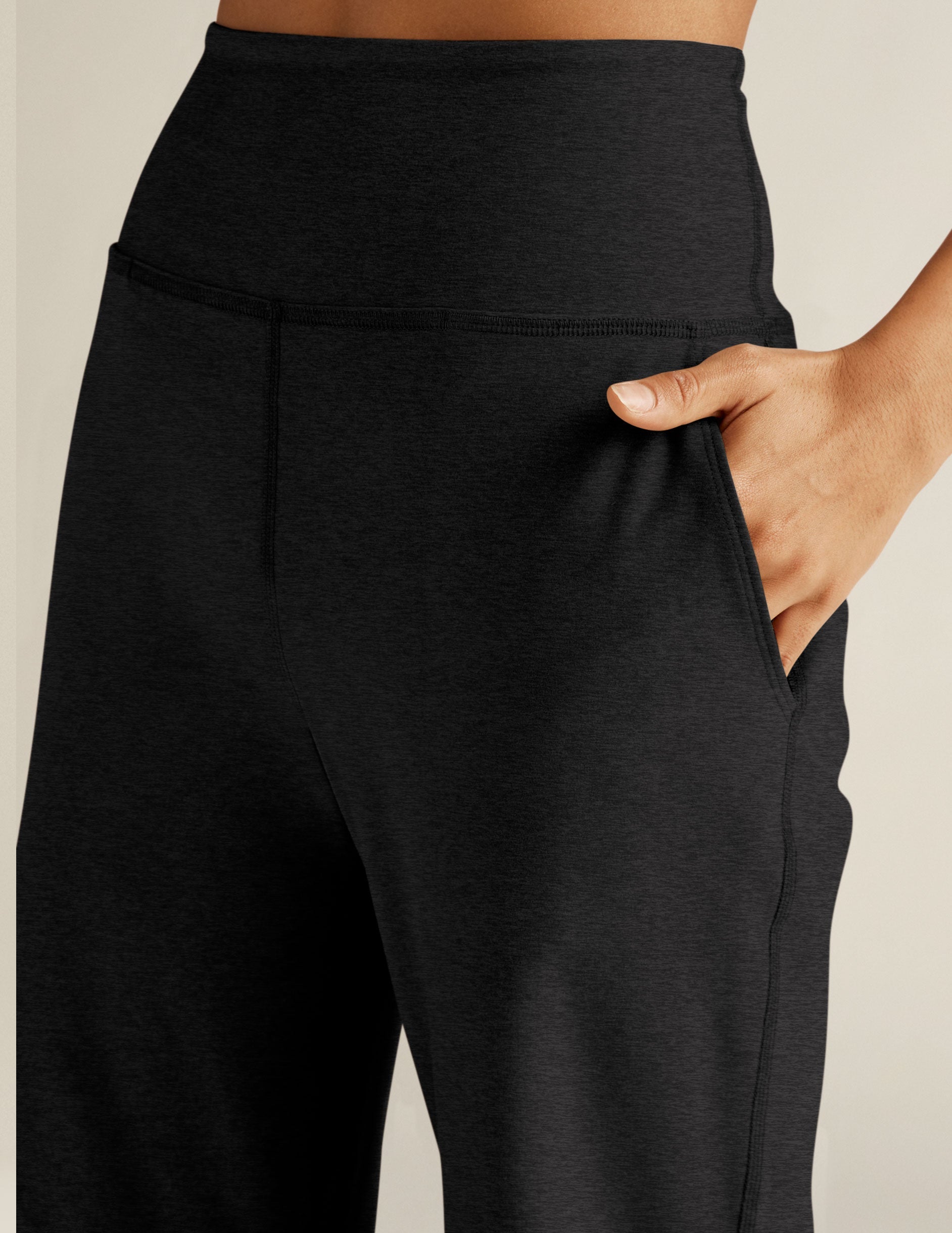 Spacedye™ Laid Back Wide Leg Pant 31" - Darkest Night