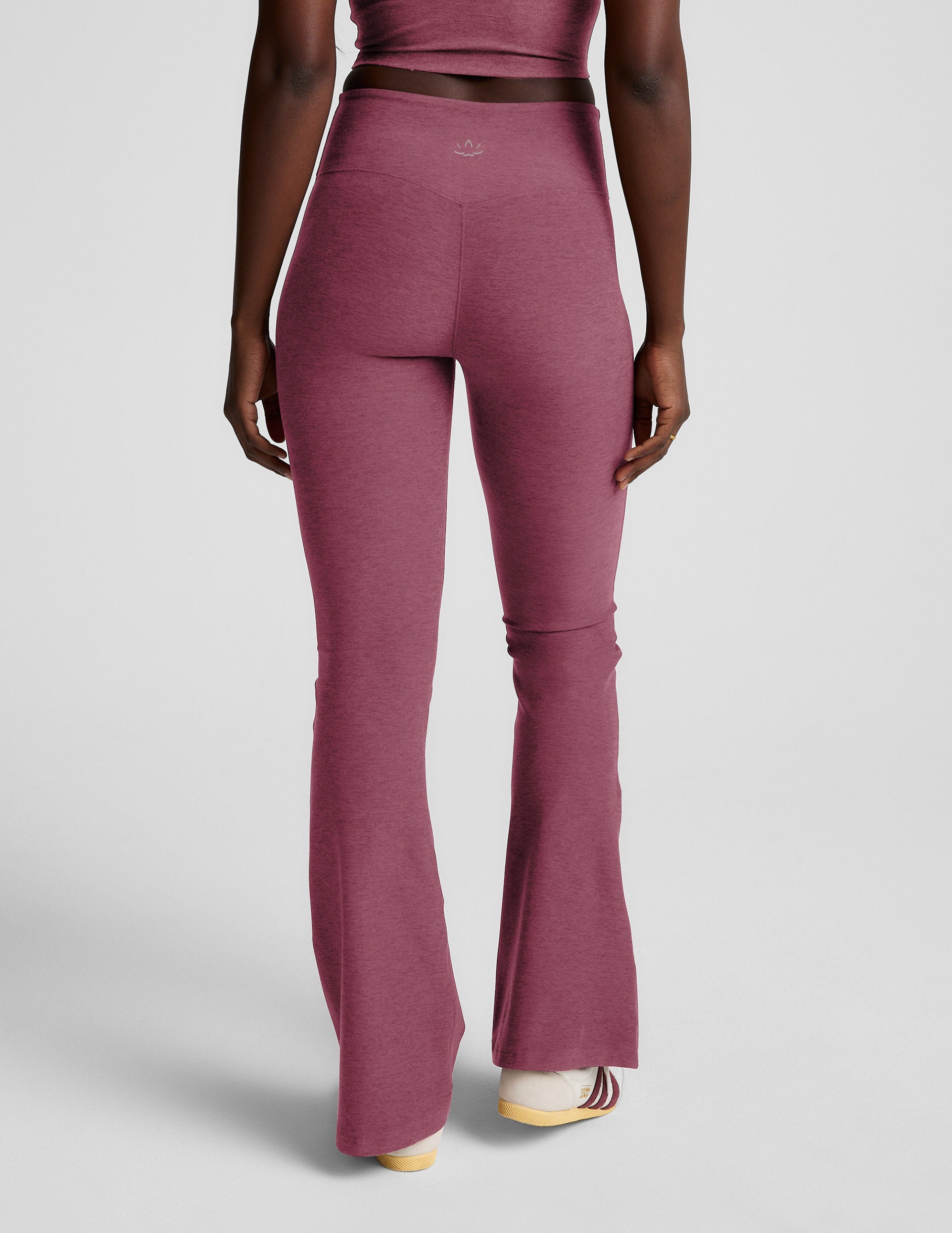 Spacedye™ Mid-Rise Bootcut Pant - Smooth Mauve Heather