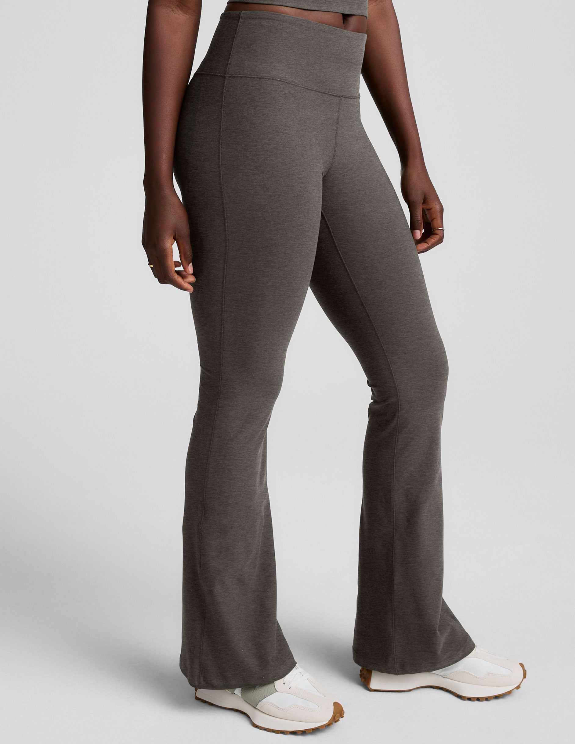 Spacedye™ Mid-Rise Bootcut Pant - True Gray Heather