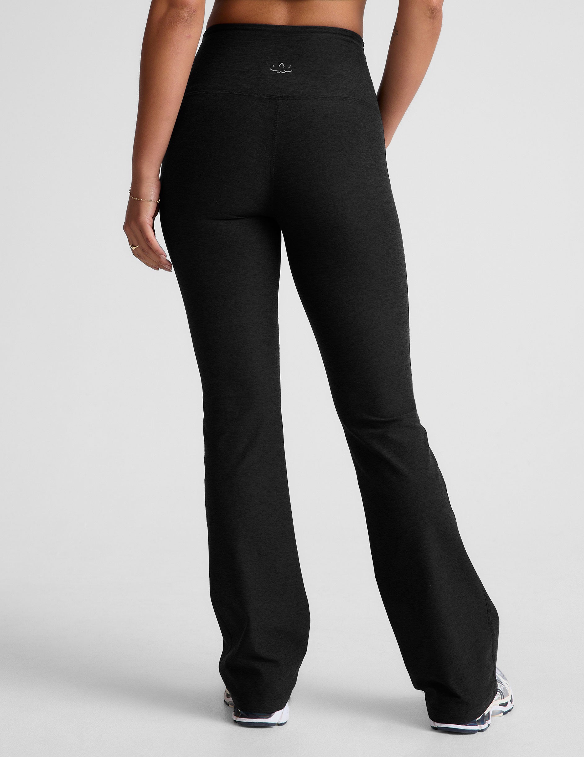 Spacedye™ High Waisted Practice Pocket Bootcut Pant 31" - Darkest Night