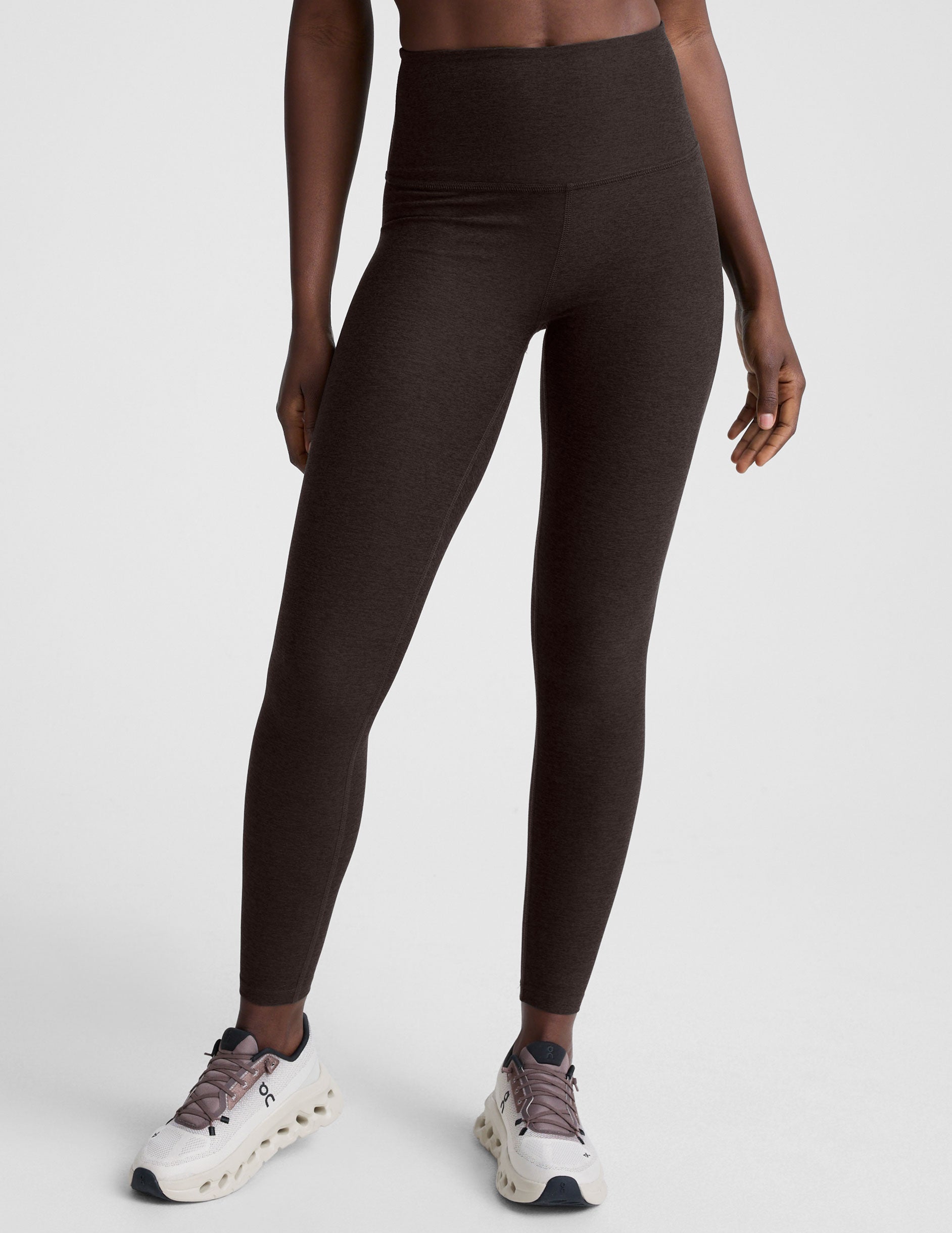 Spacedye™ Vitalize Full Length Legging - Dark Chocolate Heather