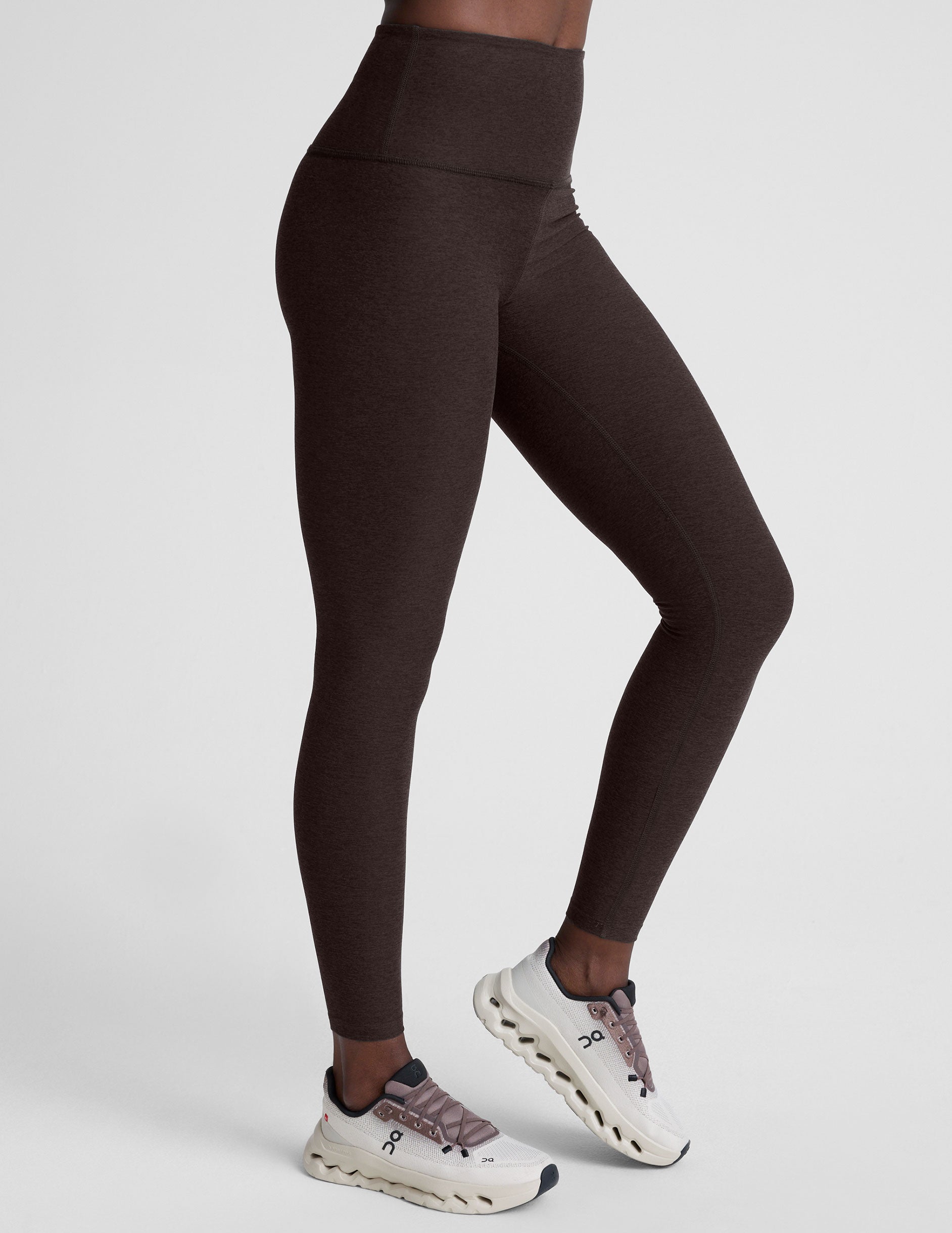Spacedye™ Vitalize Full Length Legging - Dark Chocolate Heather