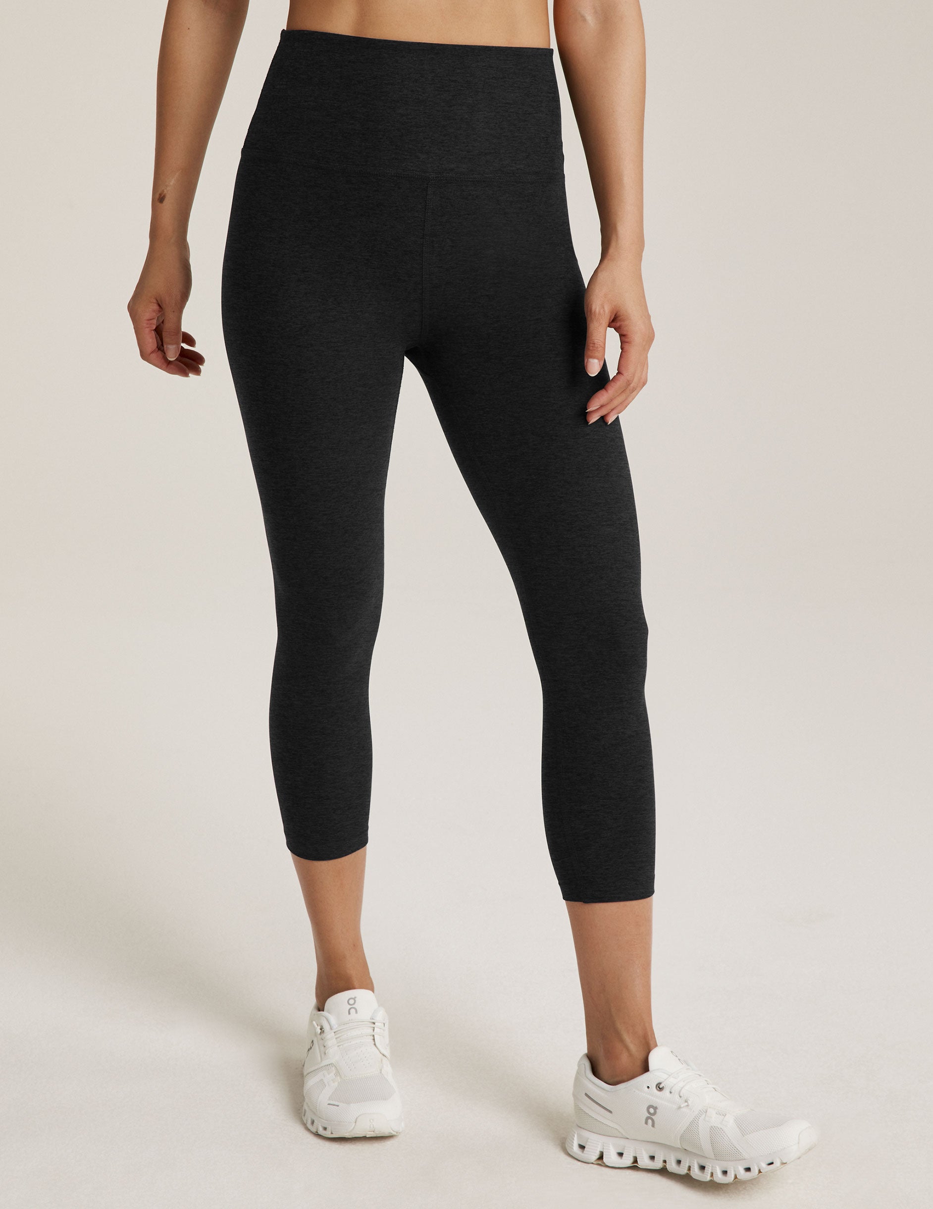 Spacedye™ Walk And Talk High Waisted 26” Capri Legging - Darkest Night