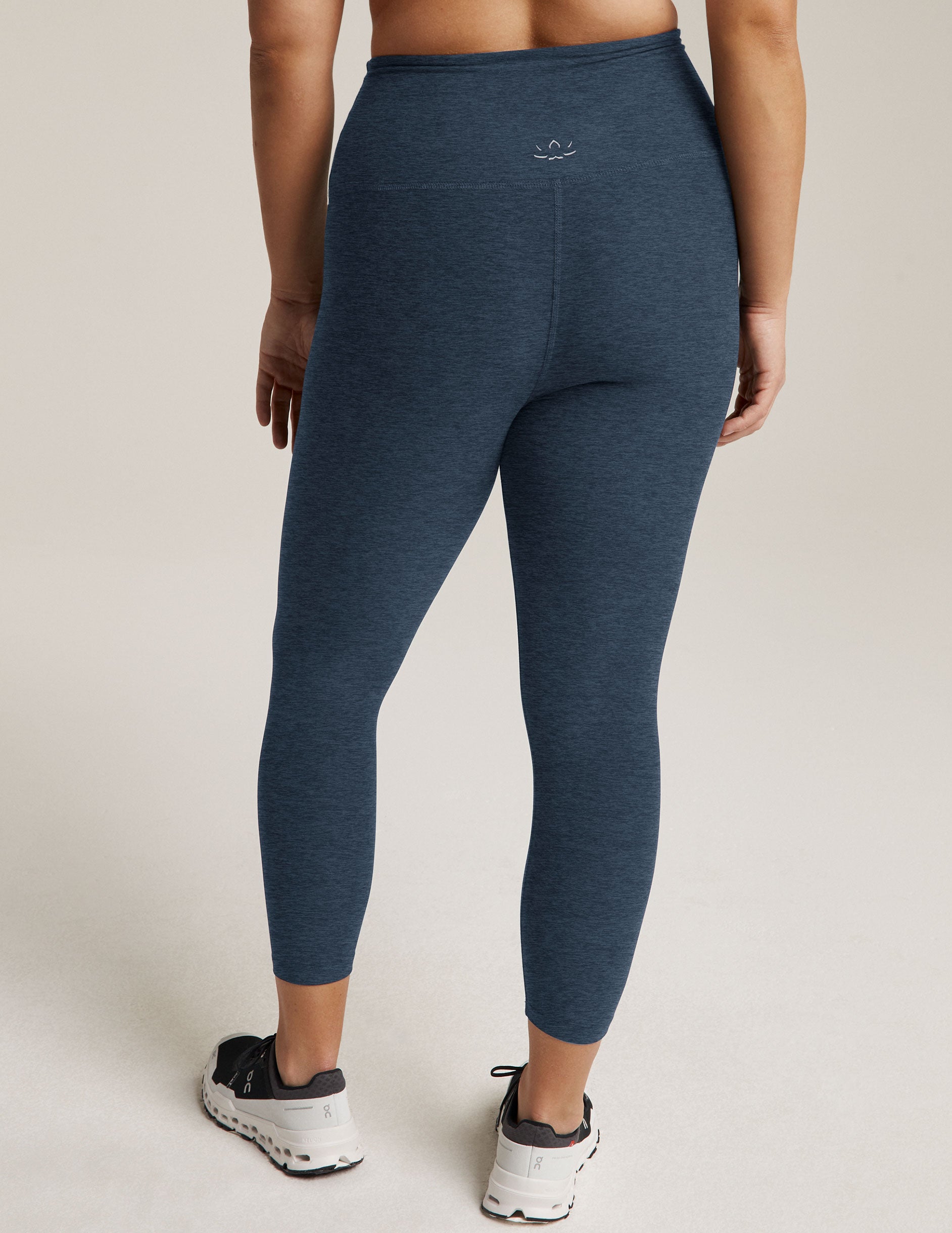 Spacedye™ Walk And Talk High Waisted 26" Capri Legging - Nocturnal Navy