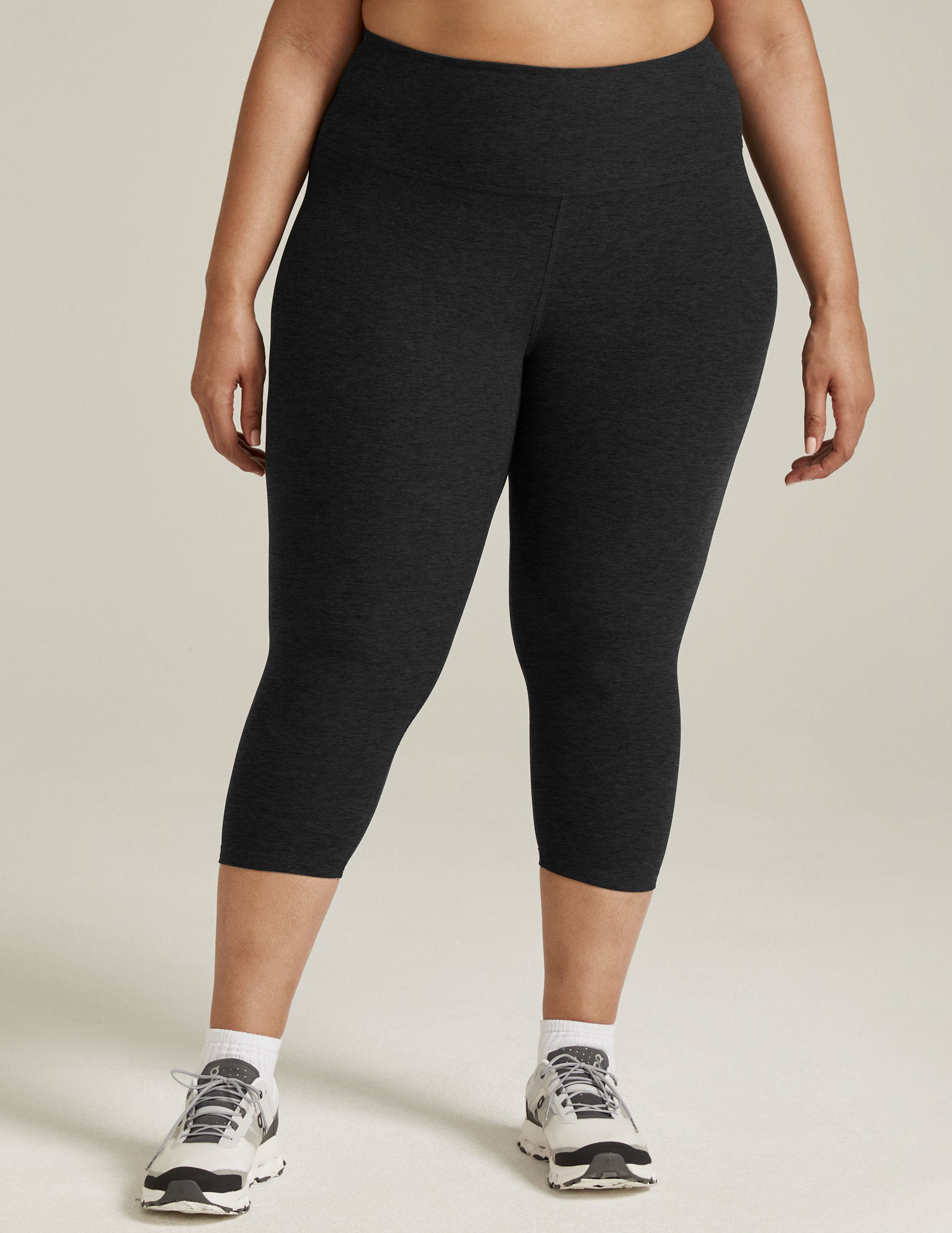 Spacedye™ Walk And Talk High Waisted 26” Capri Legging - Darkest Night