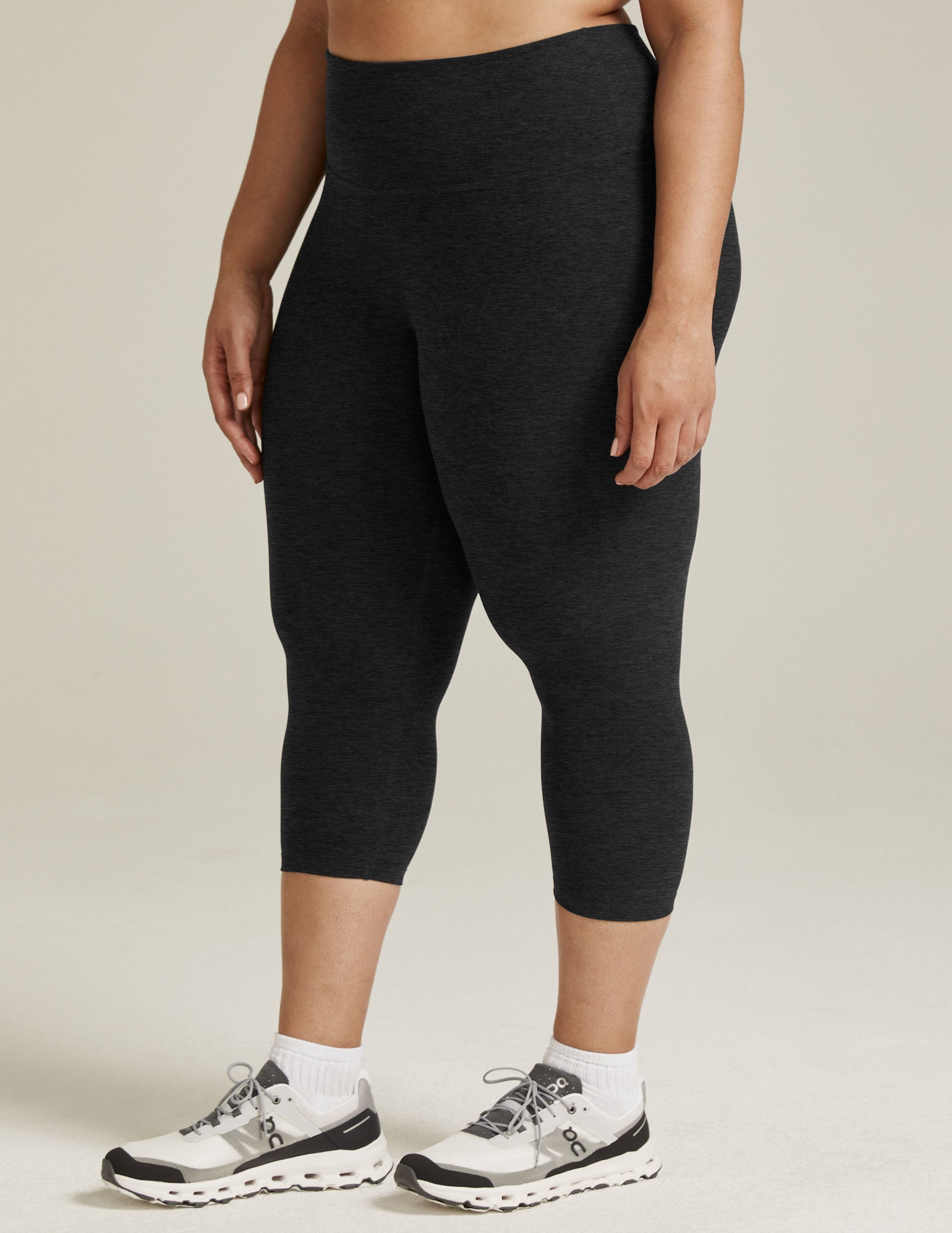 Spacedye™ Walk And Talk High Waisted 26” Capri Legging - Darkest Night