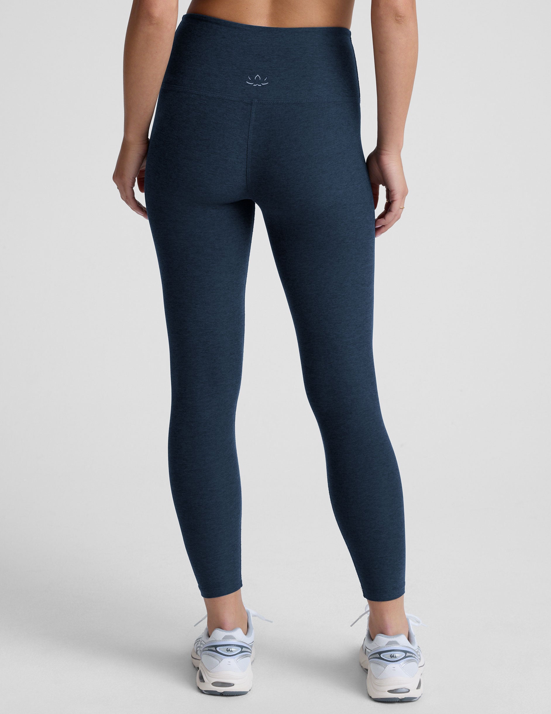 Spacedye™ Caught In The Midi High Waisted Legging - Nocturnal Navy