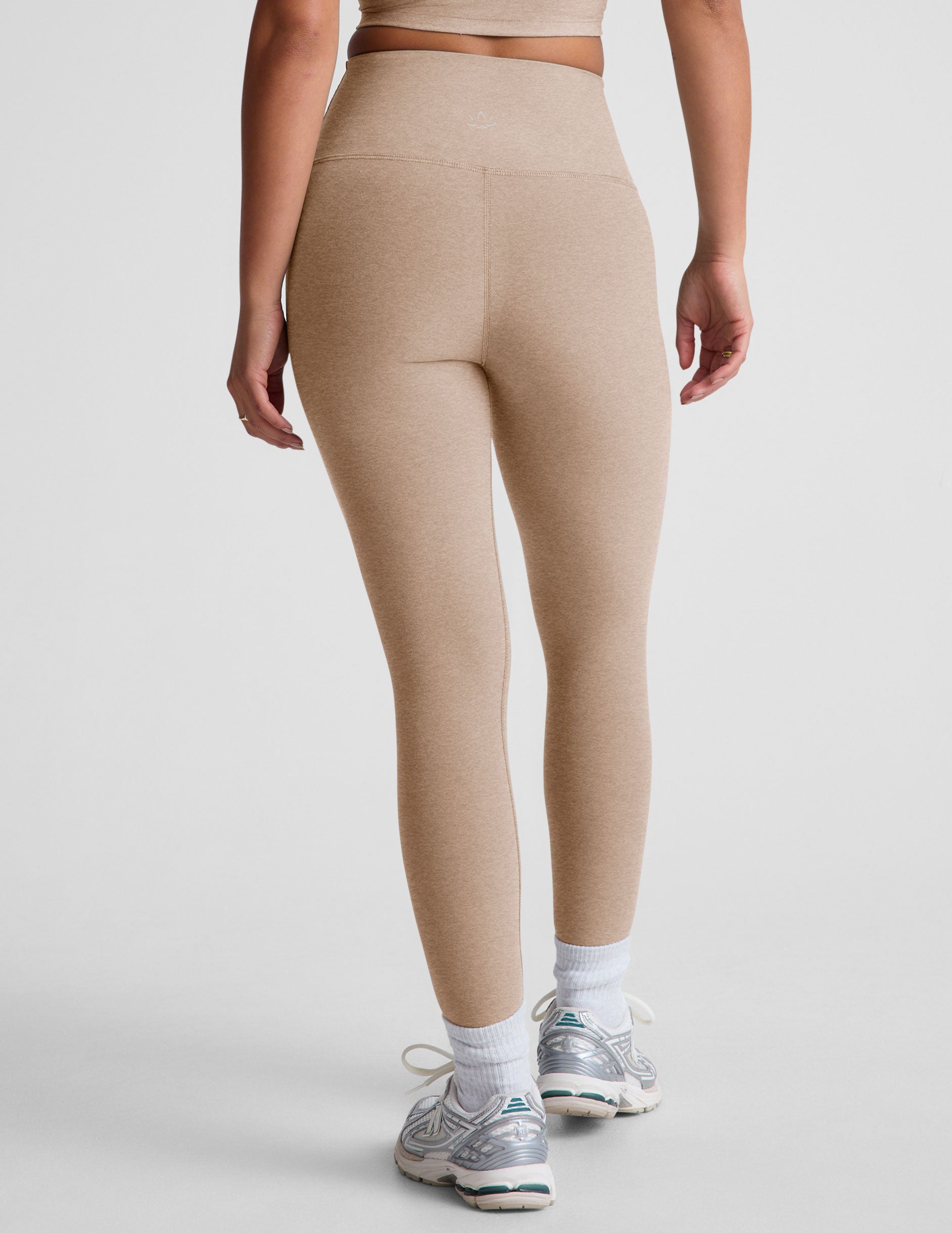 Spacedye™ Caught In The Midi High Waisted Legging - Sand Swept Heather