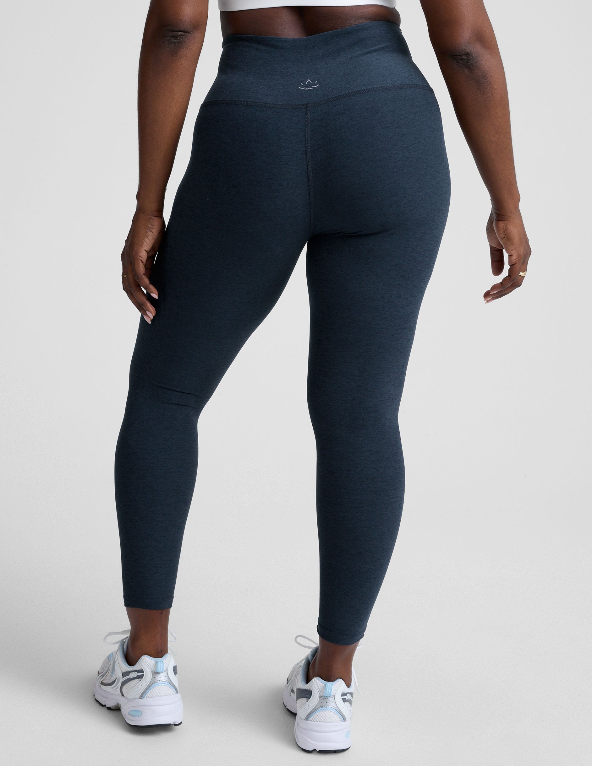Spacedye™ Caught In The Midi High Waisted Legging - Nocturnal Navy