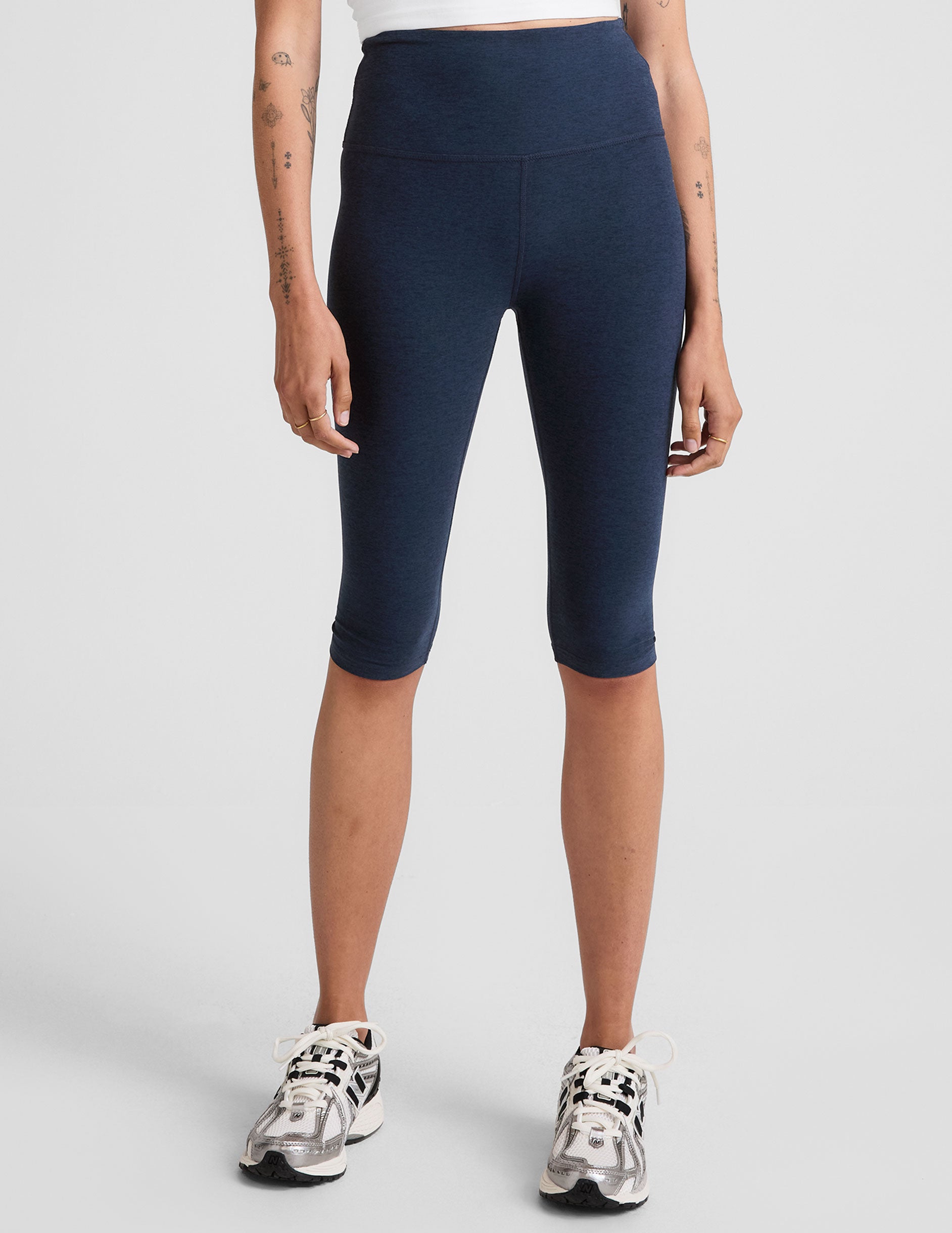 Spacedye™ Pedal Pusher High Waisted Legging - Nocturnal Navy